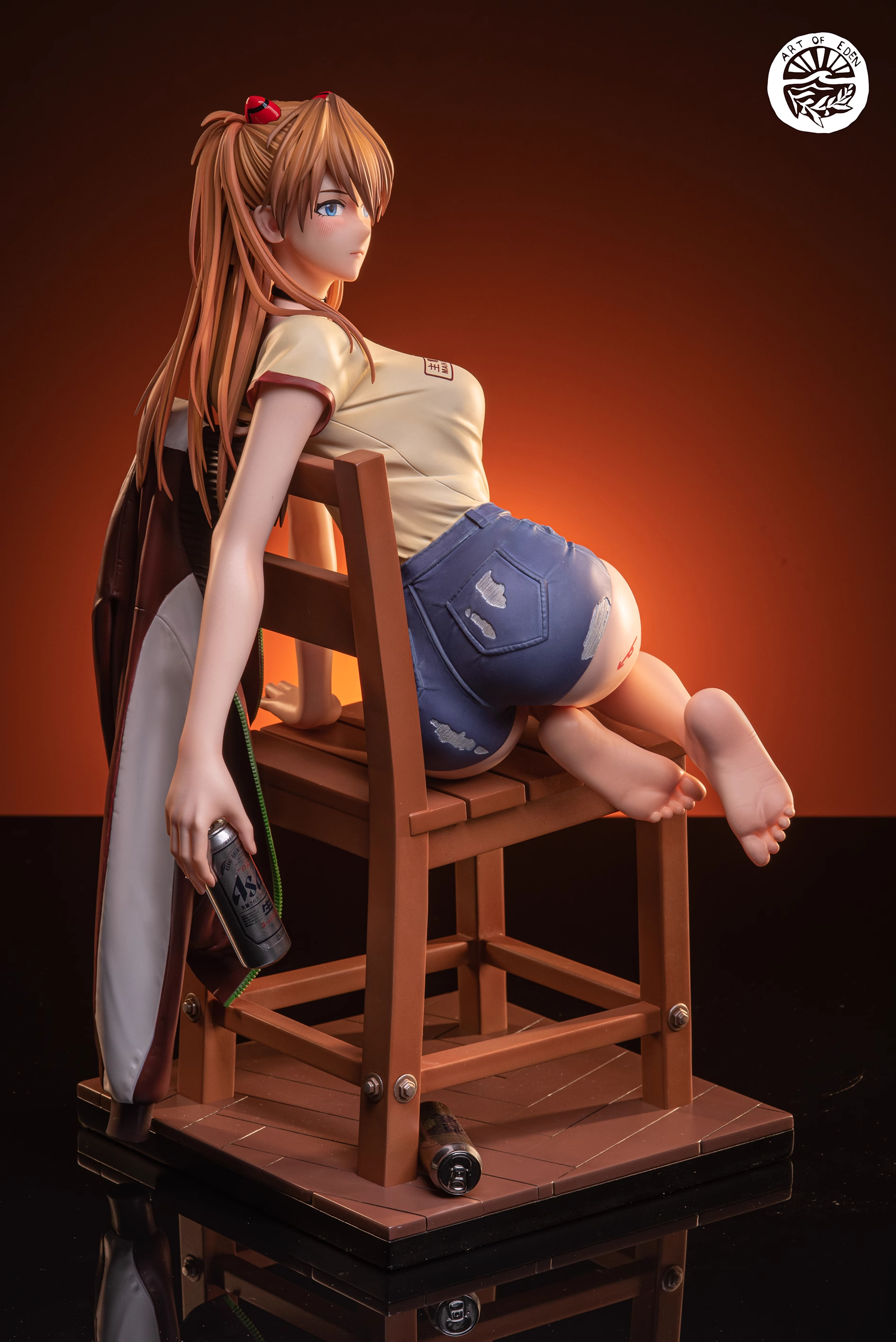 【Sold out】1/4 Scale Slightly Tipsy Asuka Langley Soryu-EVA-Art of Eden Studio