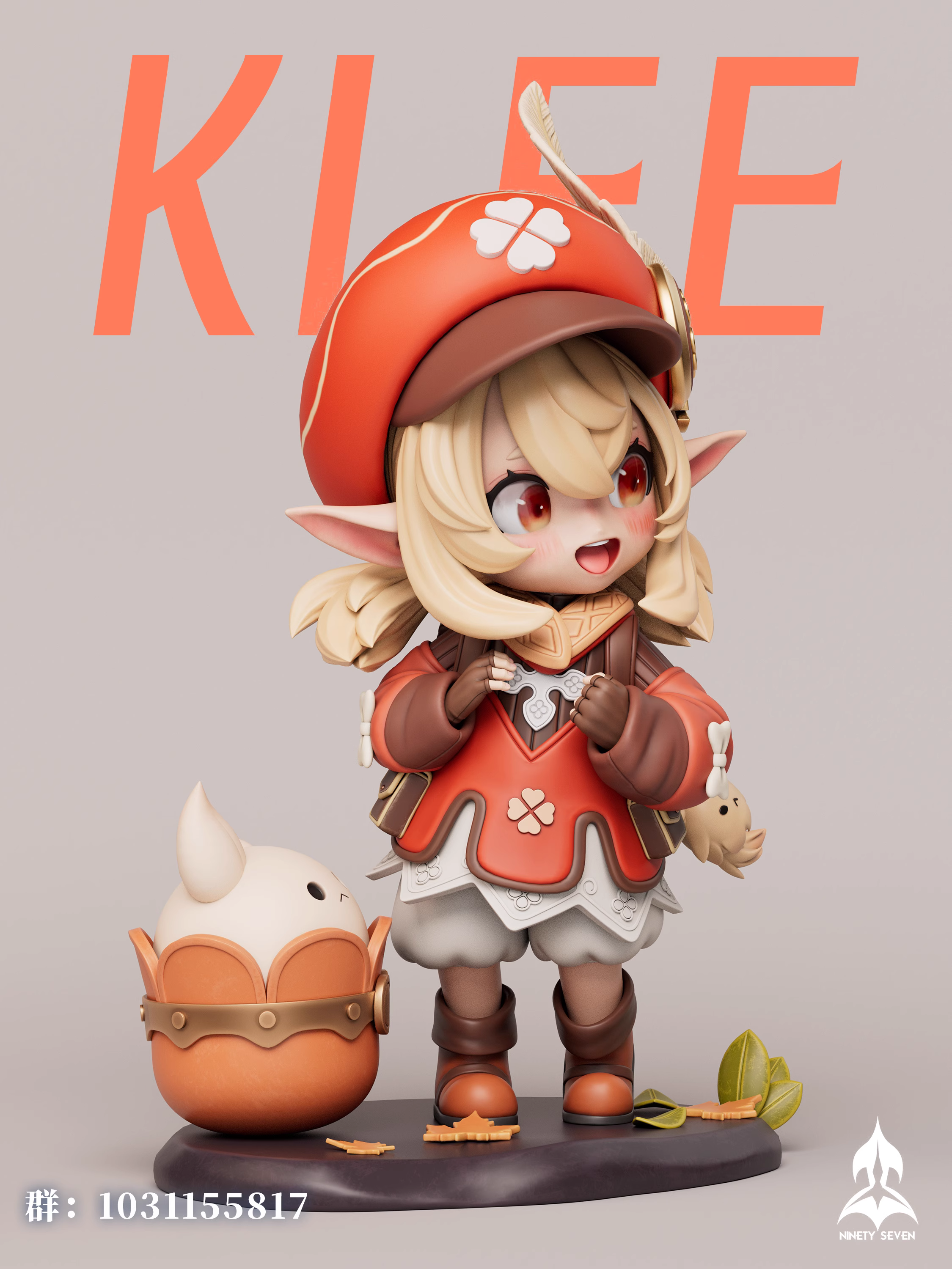 【Pre-sale】Q Version KLEE-Genshin Impact-NINETY SEVEN Studio