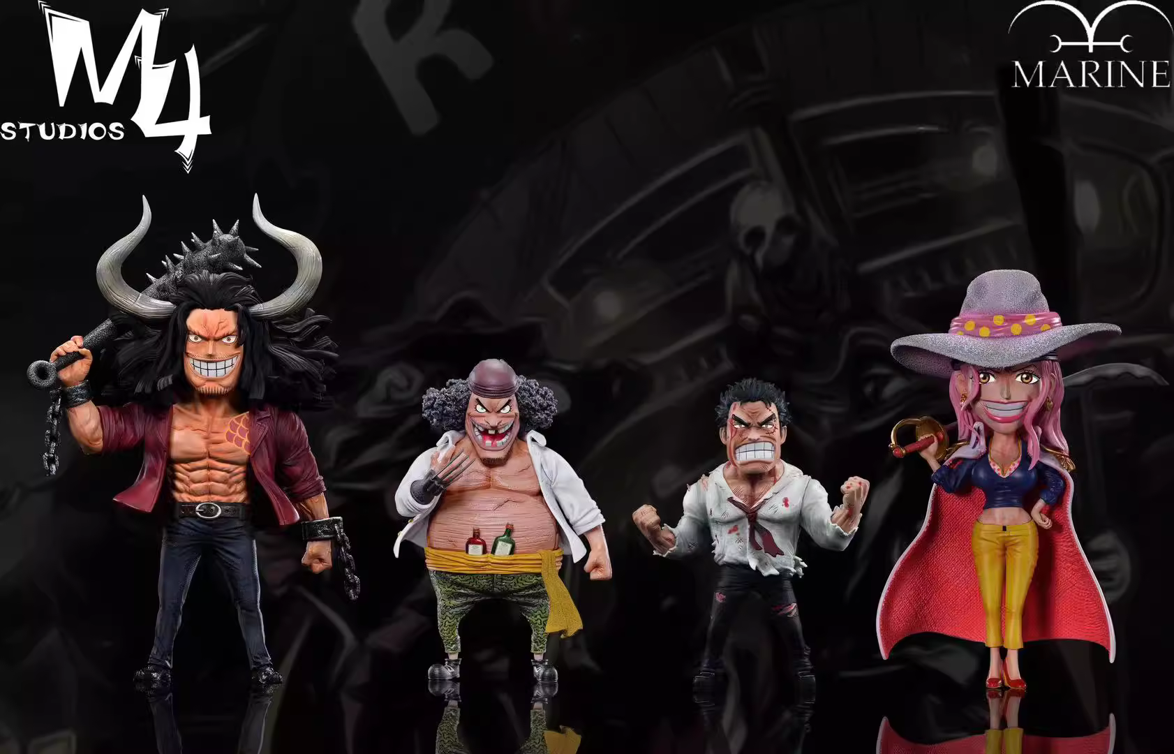 【Pre-sale】Marine Young Monkey D Garp-One piece-M4 Studio