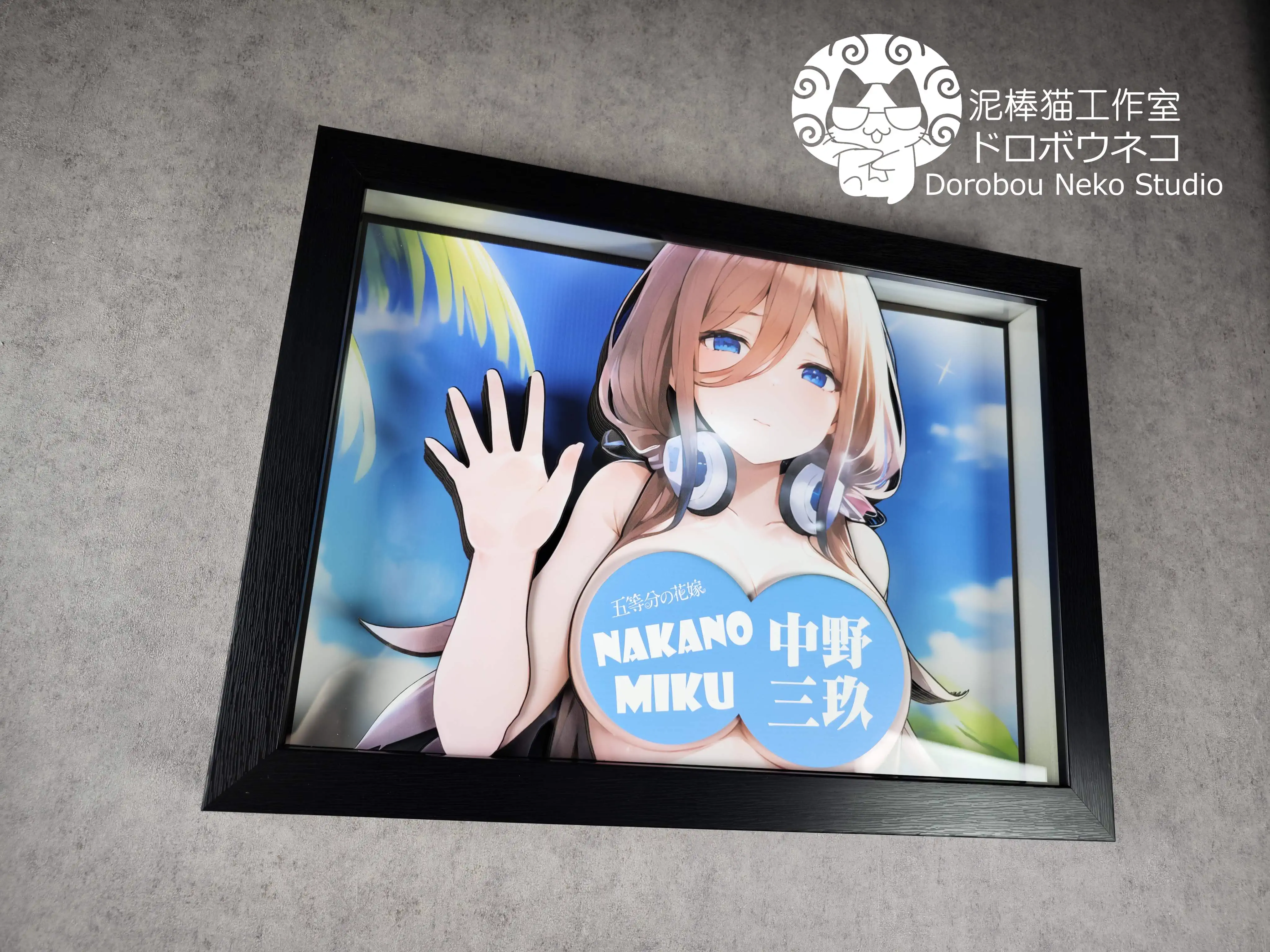 【In stock】DSOS-003 Decorative Painting of Nakano Miku-The Quintessential Quintuplets-Dorobou Neko Studio