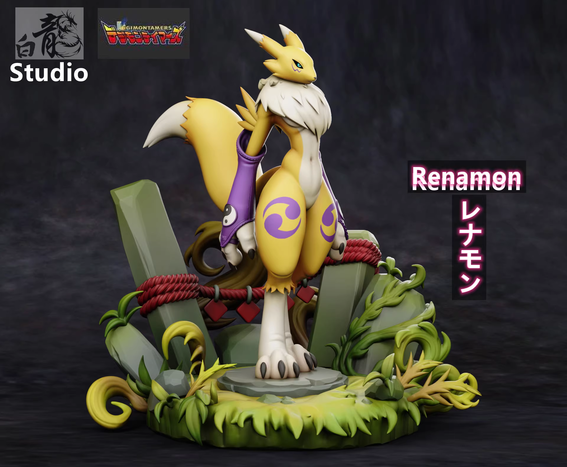 【Sold out】Renamon-Digimon Adventure-White Dragon Studio