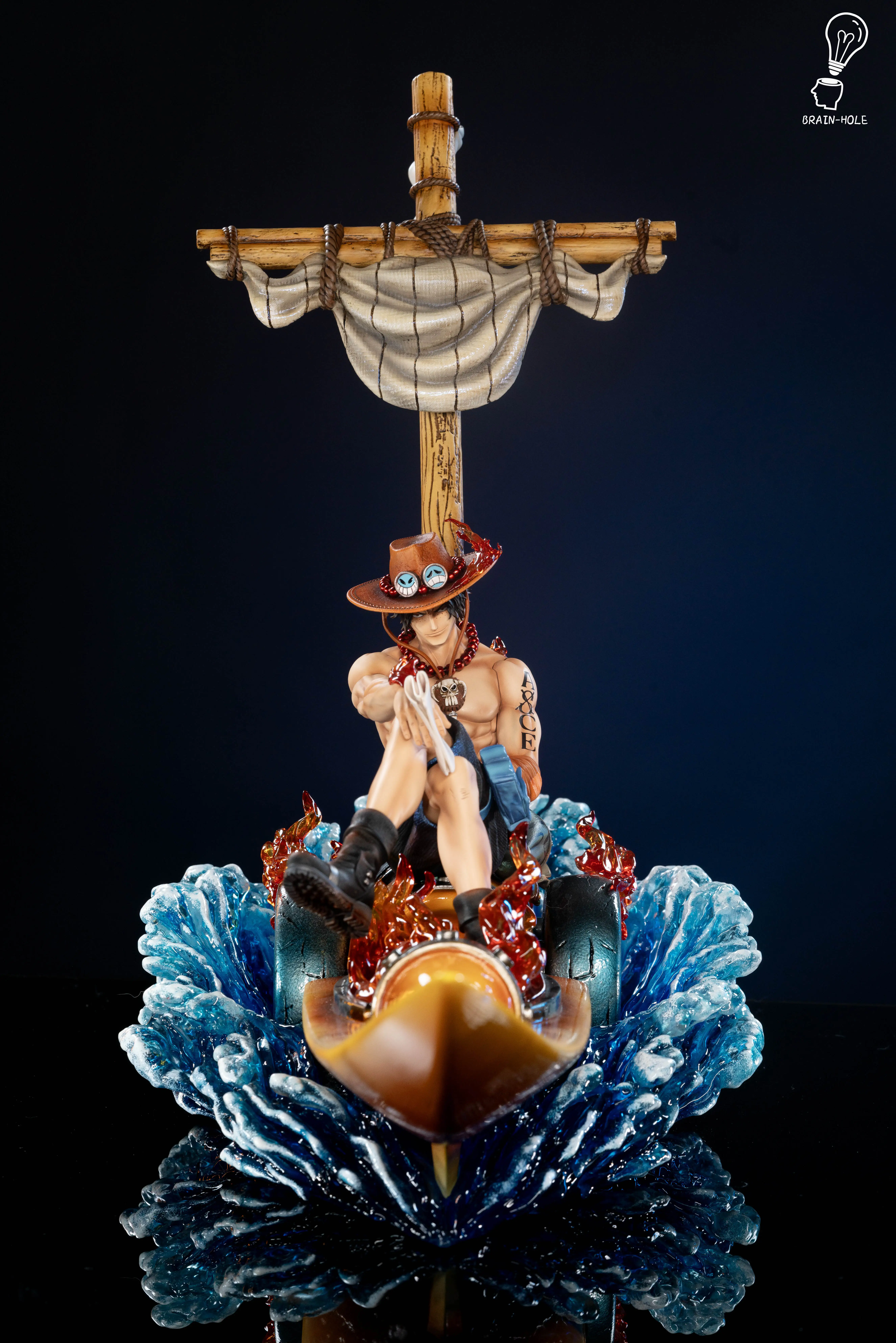 【Few left】Portgas D. Ace & Striker-One piece-Brain-Hole Studio