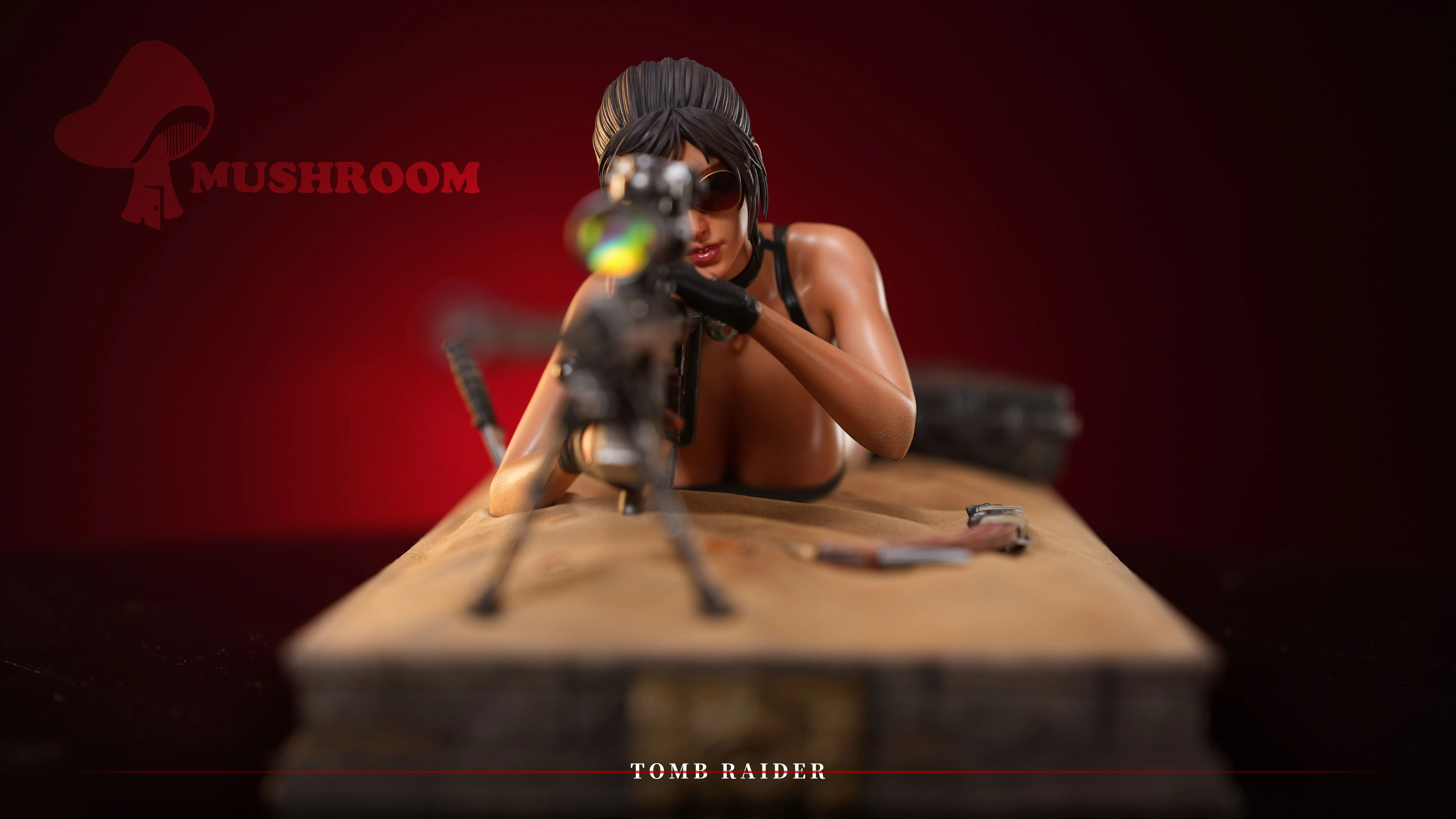 【Pre-sale】1/4 Scale Lara Croft-PLAYERUNKNOWN’S BATTLEGROUNDS-Mushroom Studio