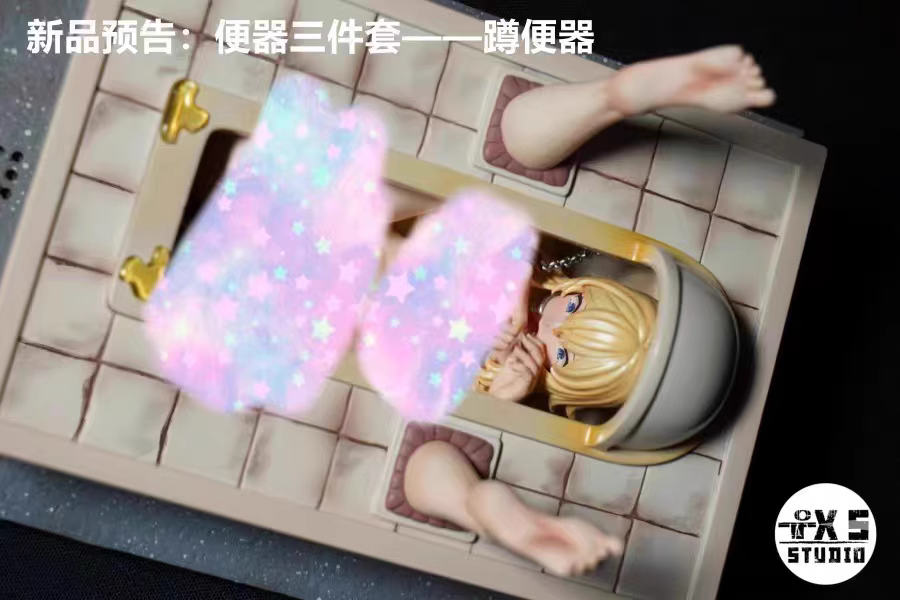 【Pre-sale closed】1/6 Scale Squatting WC Pan Girl-Other Series-TXS Studio