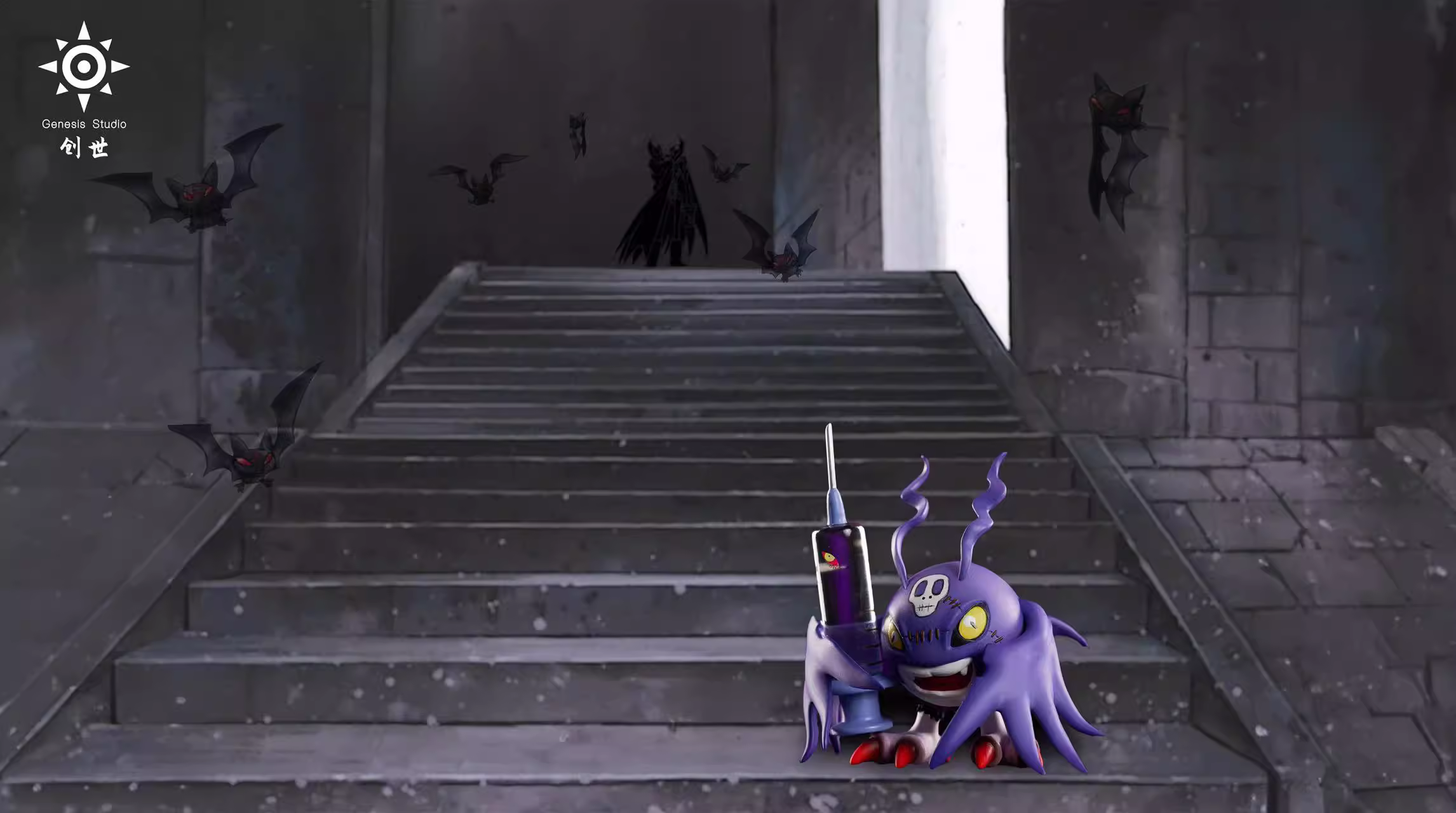 【Pre-sale】Vamdemon & Pico Devimon-Digimon Adventure-Genesis Studio