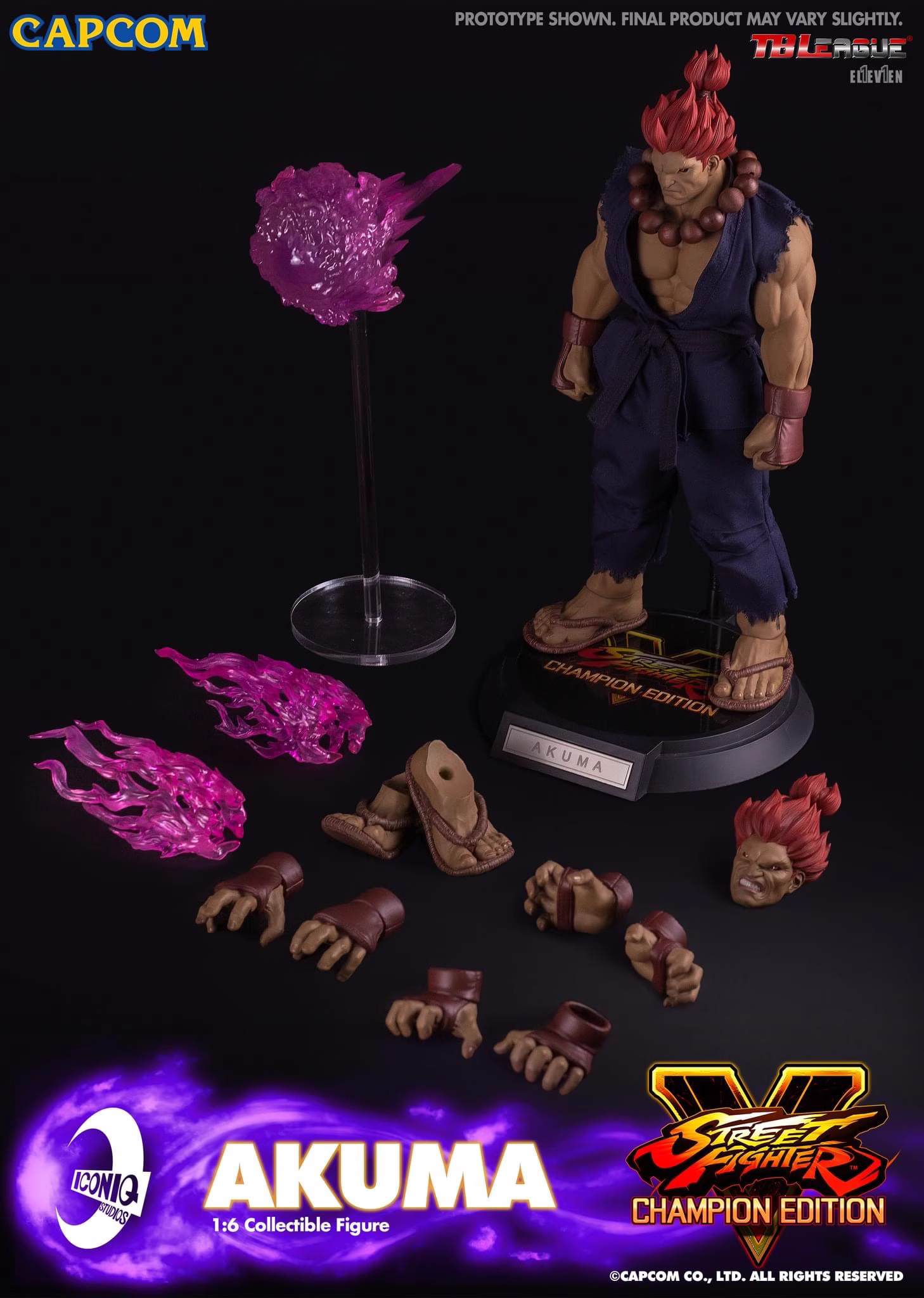 【Pre-sale】1/6 Scale Akuma-Street Fighter-ICONIQ Studio