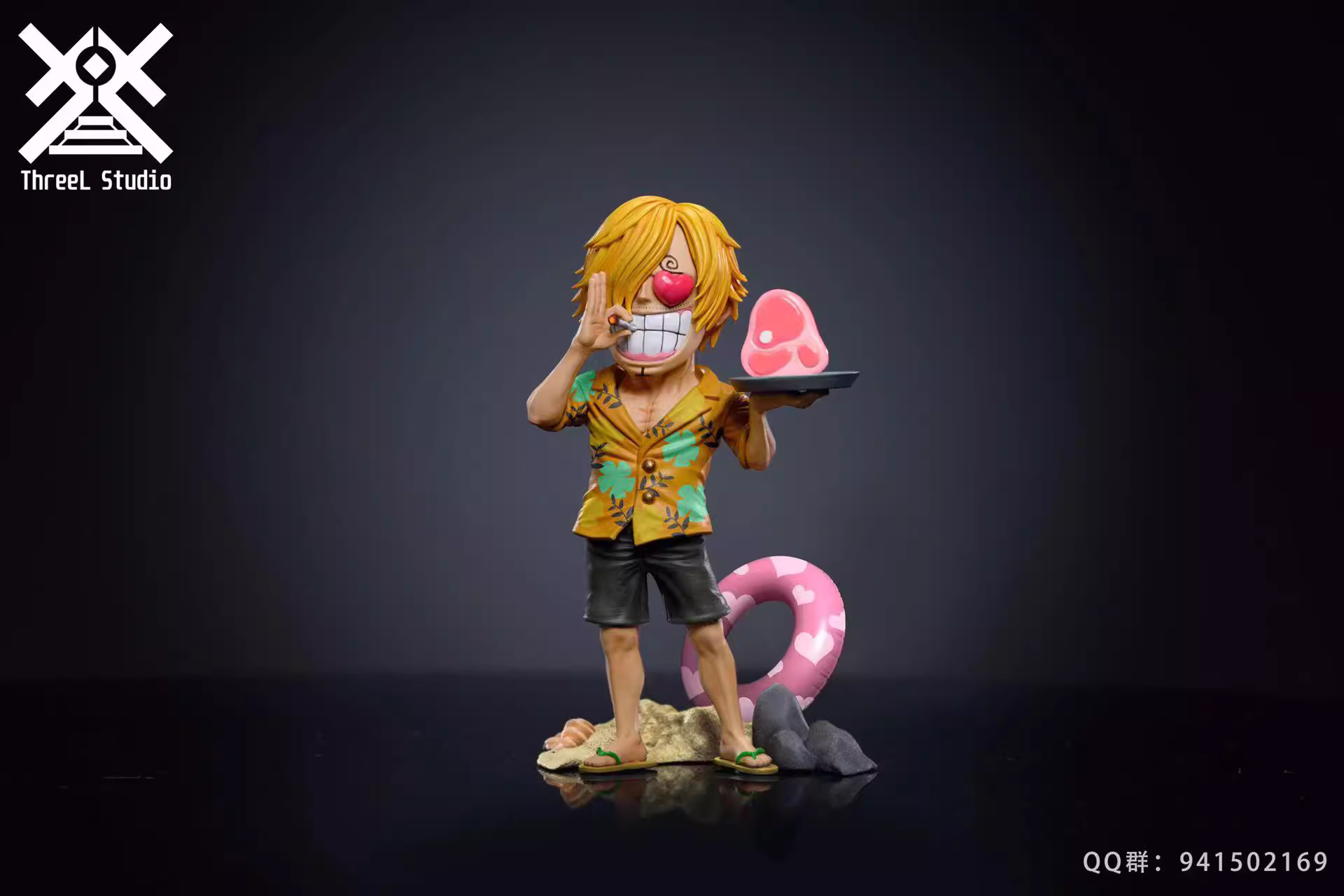 【Pre-sale】WCF Scale Sand Beach Sanji-One piece-ThreeL Studio