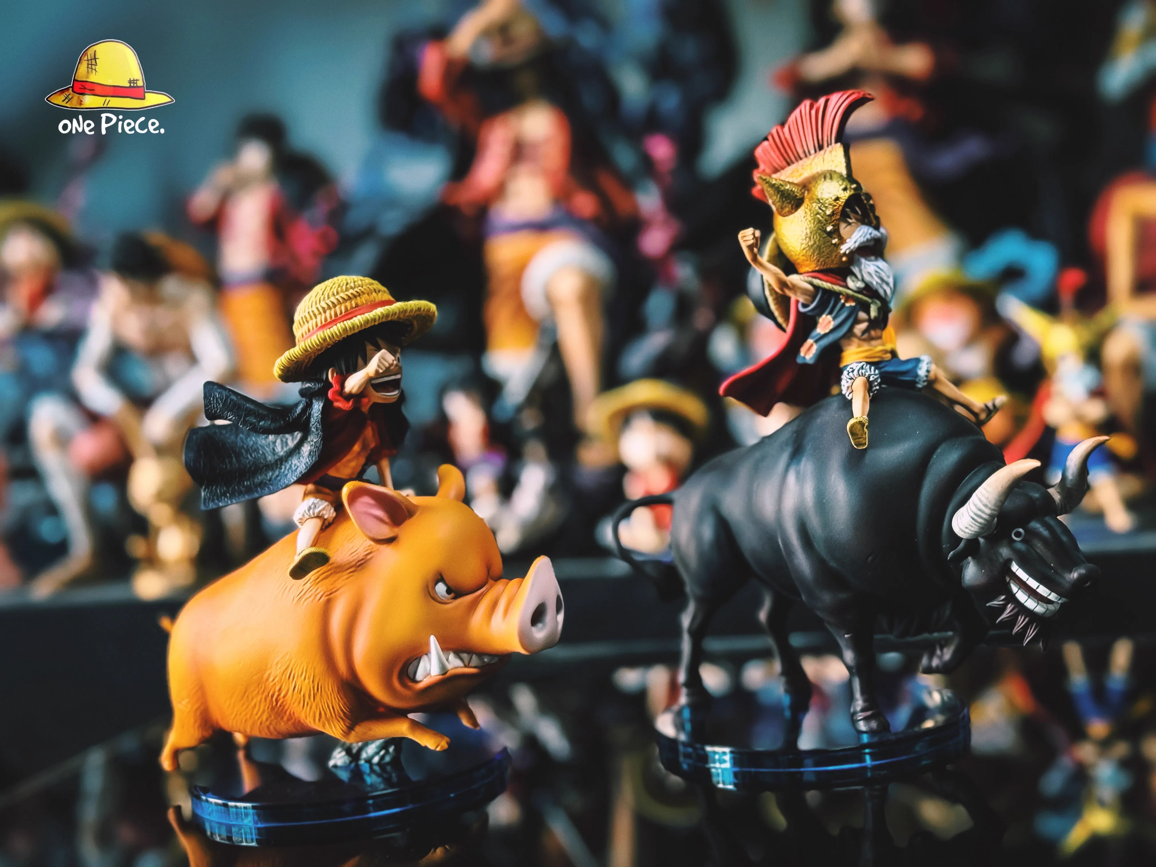 【Pre-sale】WCF Scale Pig Riding Luffy-One piece-The Straw Hats Studio