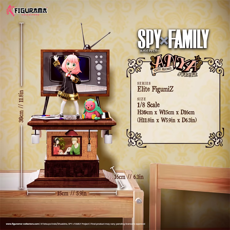 【Pre-sale】1/8 Scale Loid, Anya & Yor Family-Figurama Studio