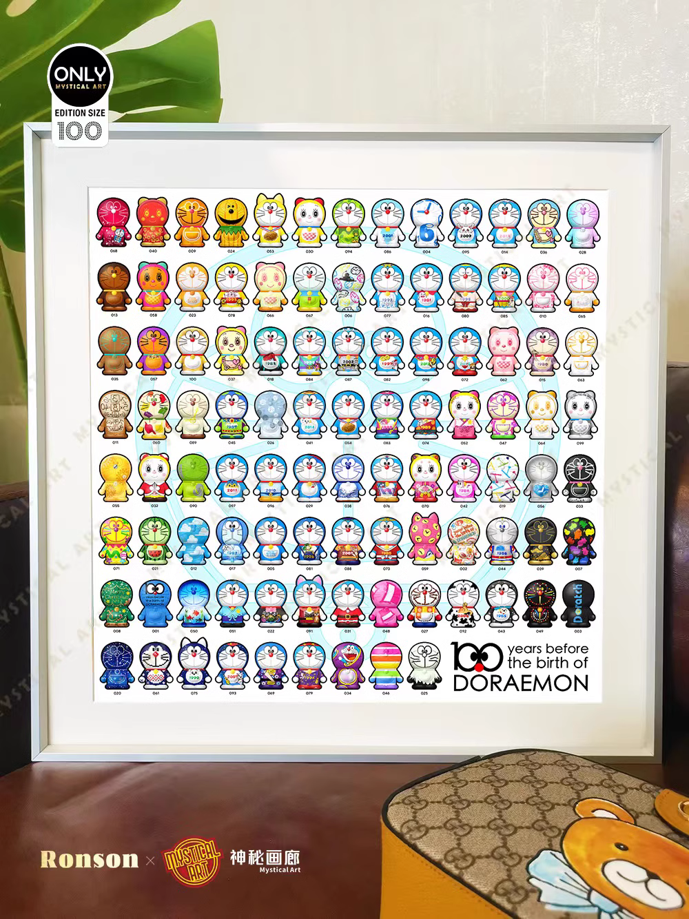 【Pre-sale】Decorative Painting of Doraemon-Mystical Art Studio