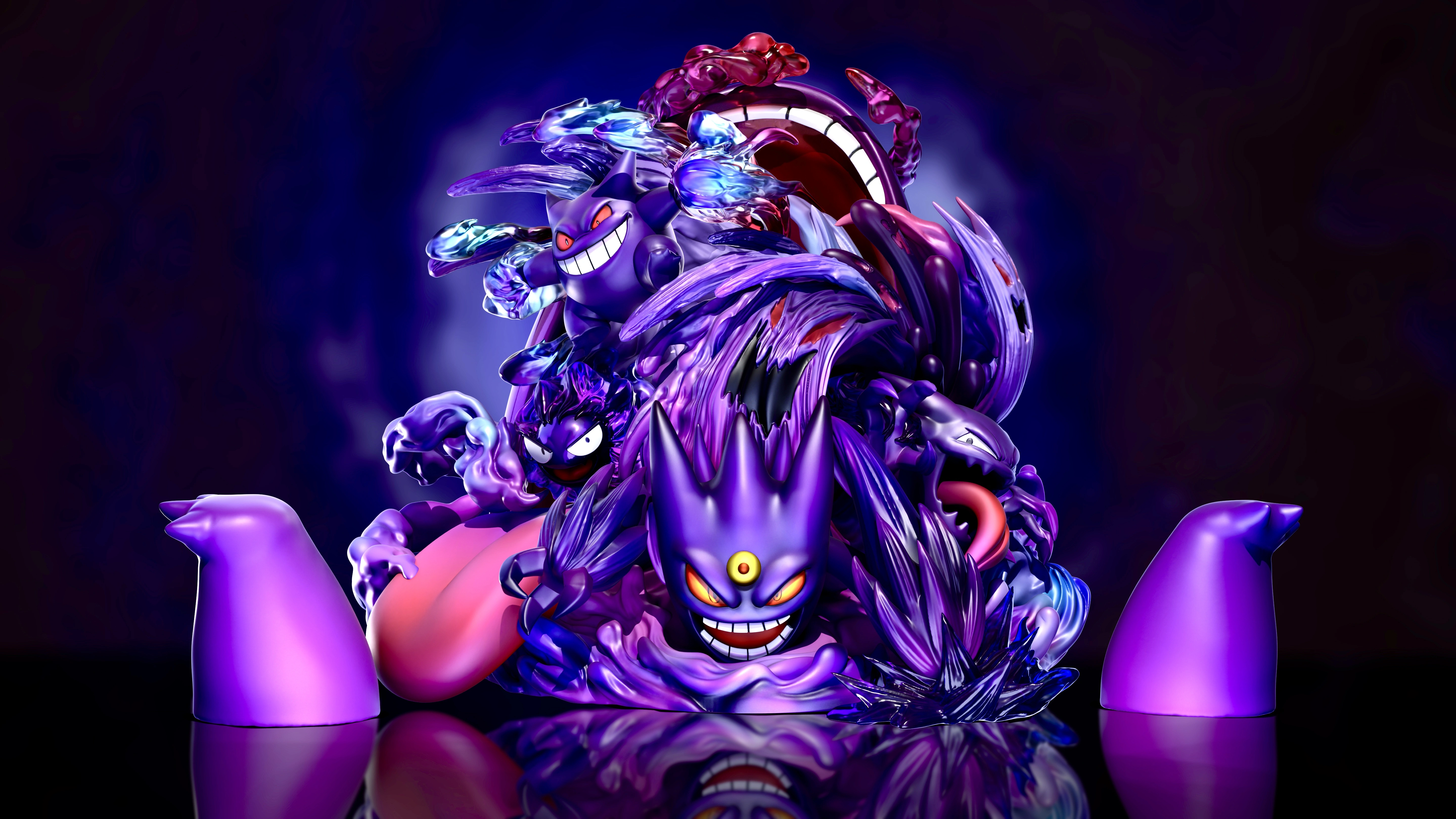 【Pre-sale】Gengar Evolution Group-Pokemon-Three sheep Studio