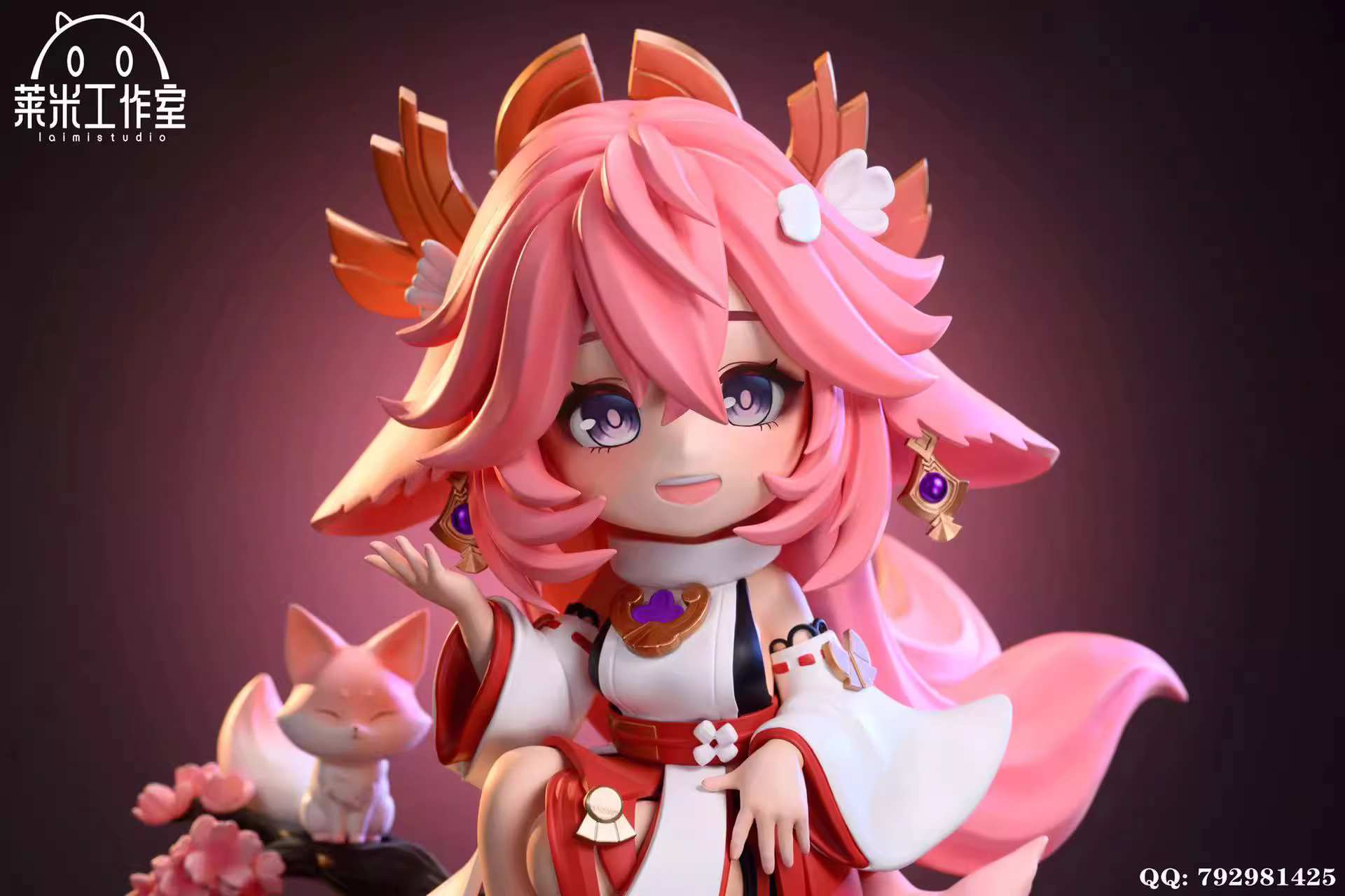 【Pre-sale closed】Q Version Nahida & Yae Miko-Genshin Impact-LaiMi Studio