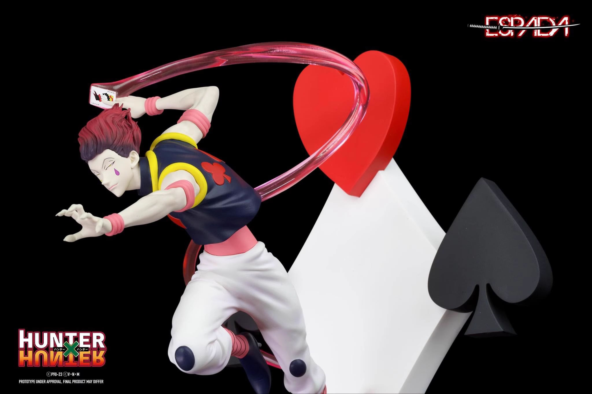 【Pre-sale】1/8 Scale Wall Hanging Hisoka-HUNTER×HUNTER-Espada Art Studio