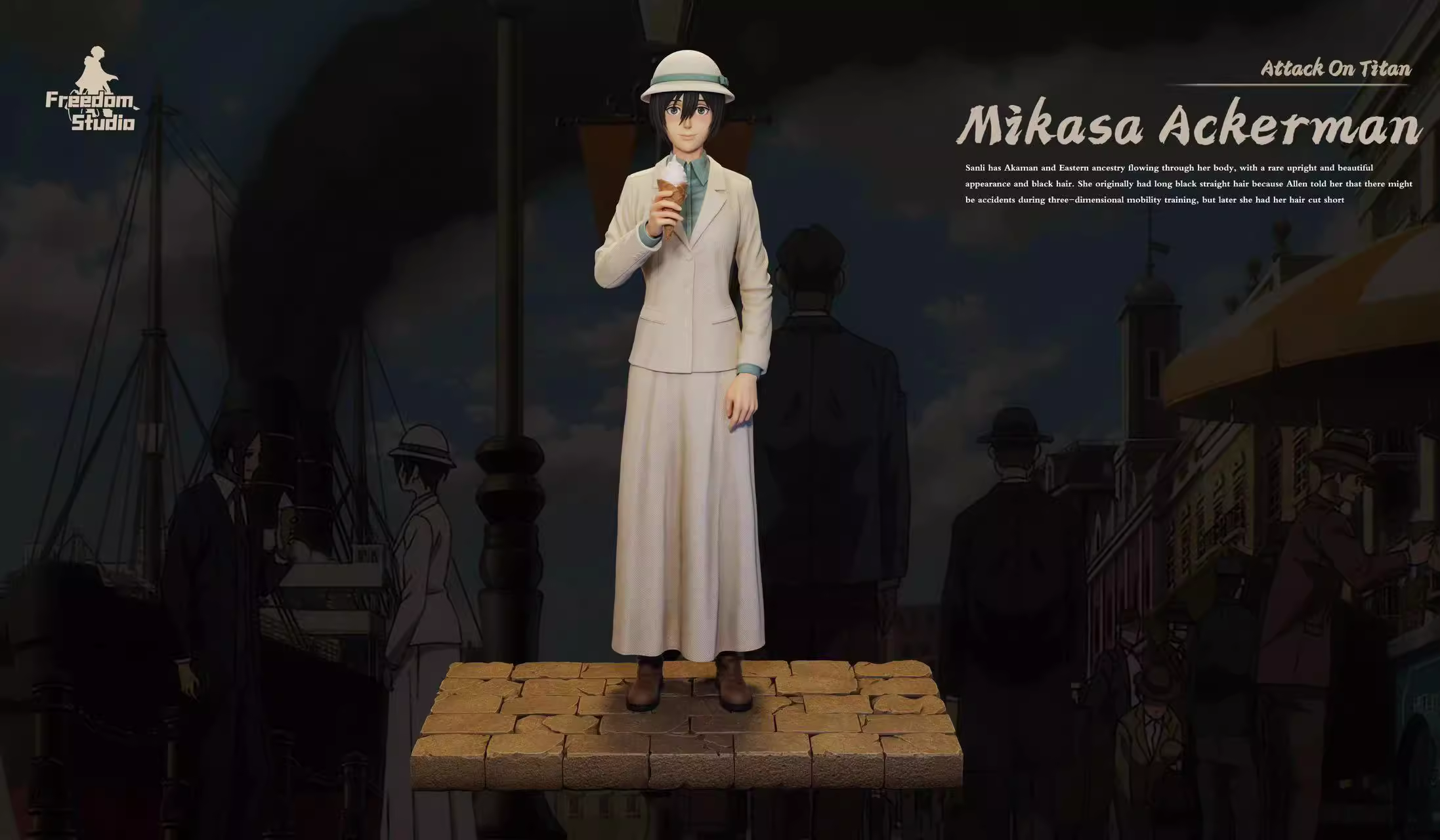 【In stock】Suit Mikasa·Ackerman-Attack on Titan-Freedom studio