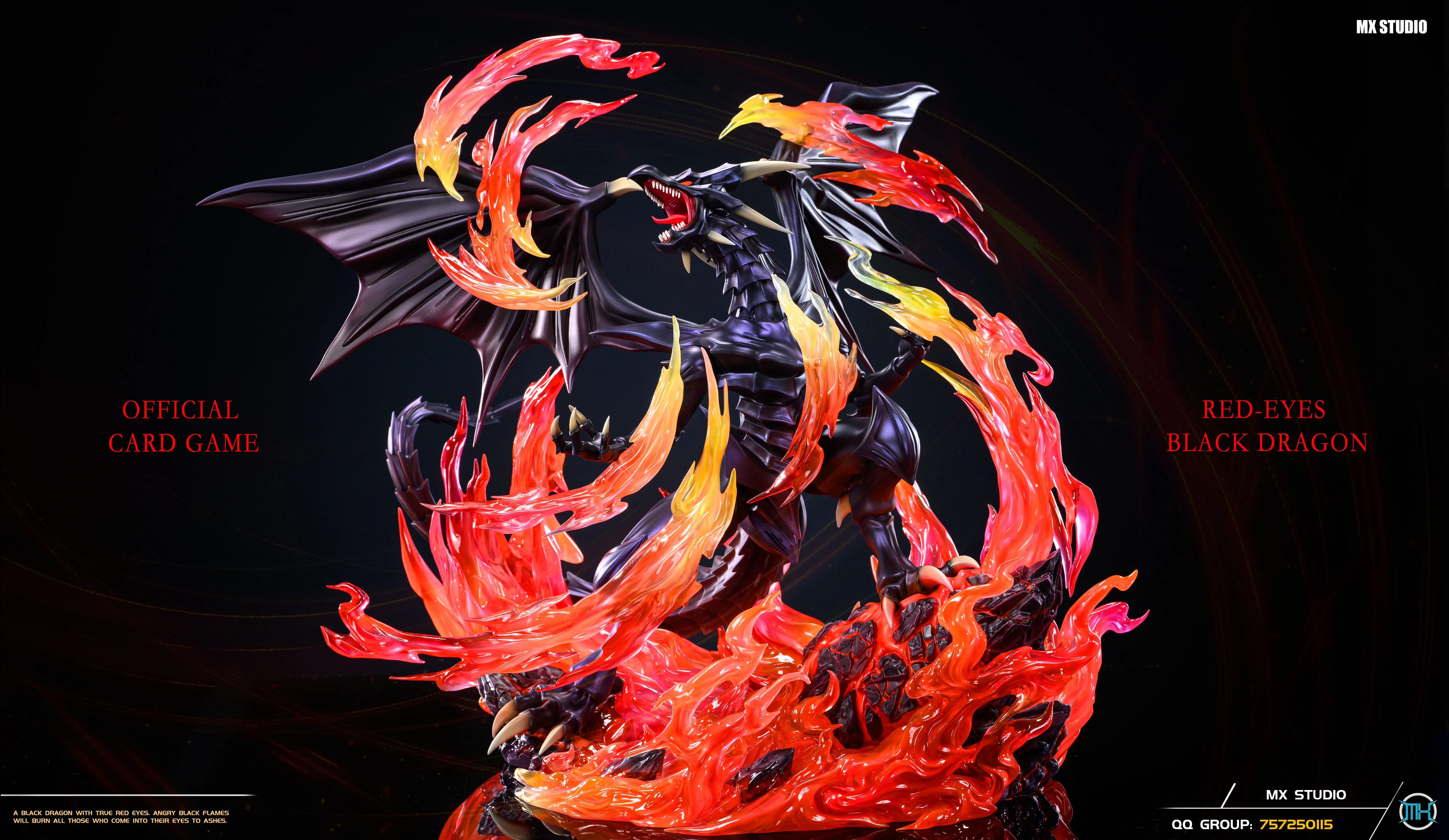 【Pre-sale】Red-eyes Black Dragon-Duel Monsters-MX Studio