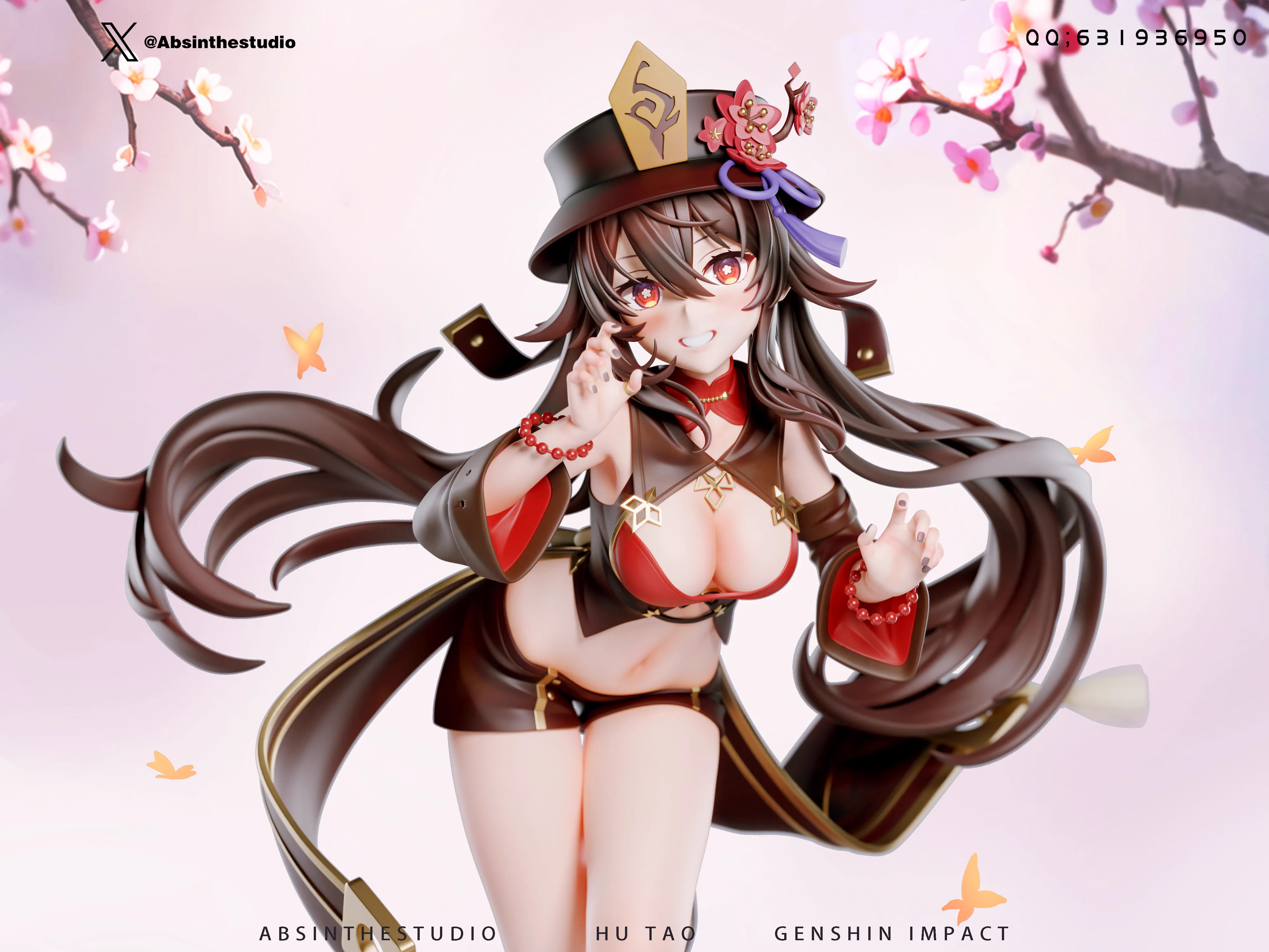 【Pre-sale】1/6 Scale Zombie Girl Hutao-Genshin Impact-ABsinthe Studio