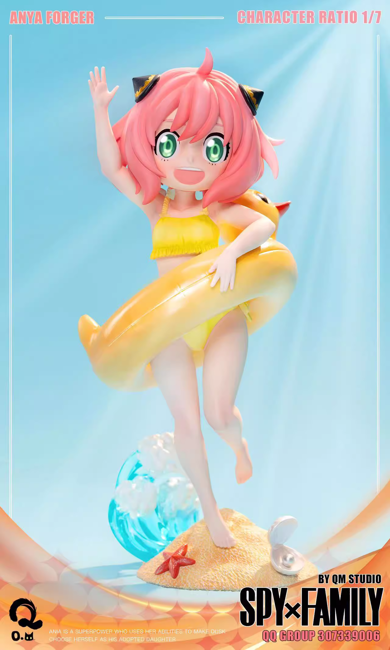 【Pre-sale】1/7 Scale Swimming Suit Anya-QM Studio