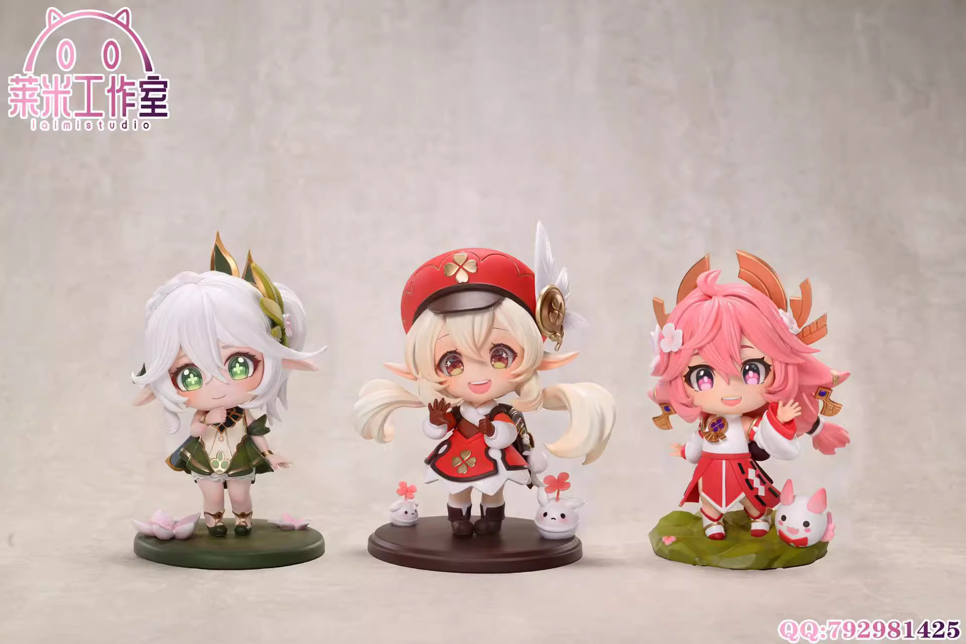 【Pre-sale】Q Version Nahida, Yae Miko & Klee-Genshin Impact-LaiMi Studio