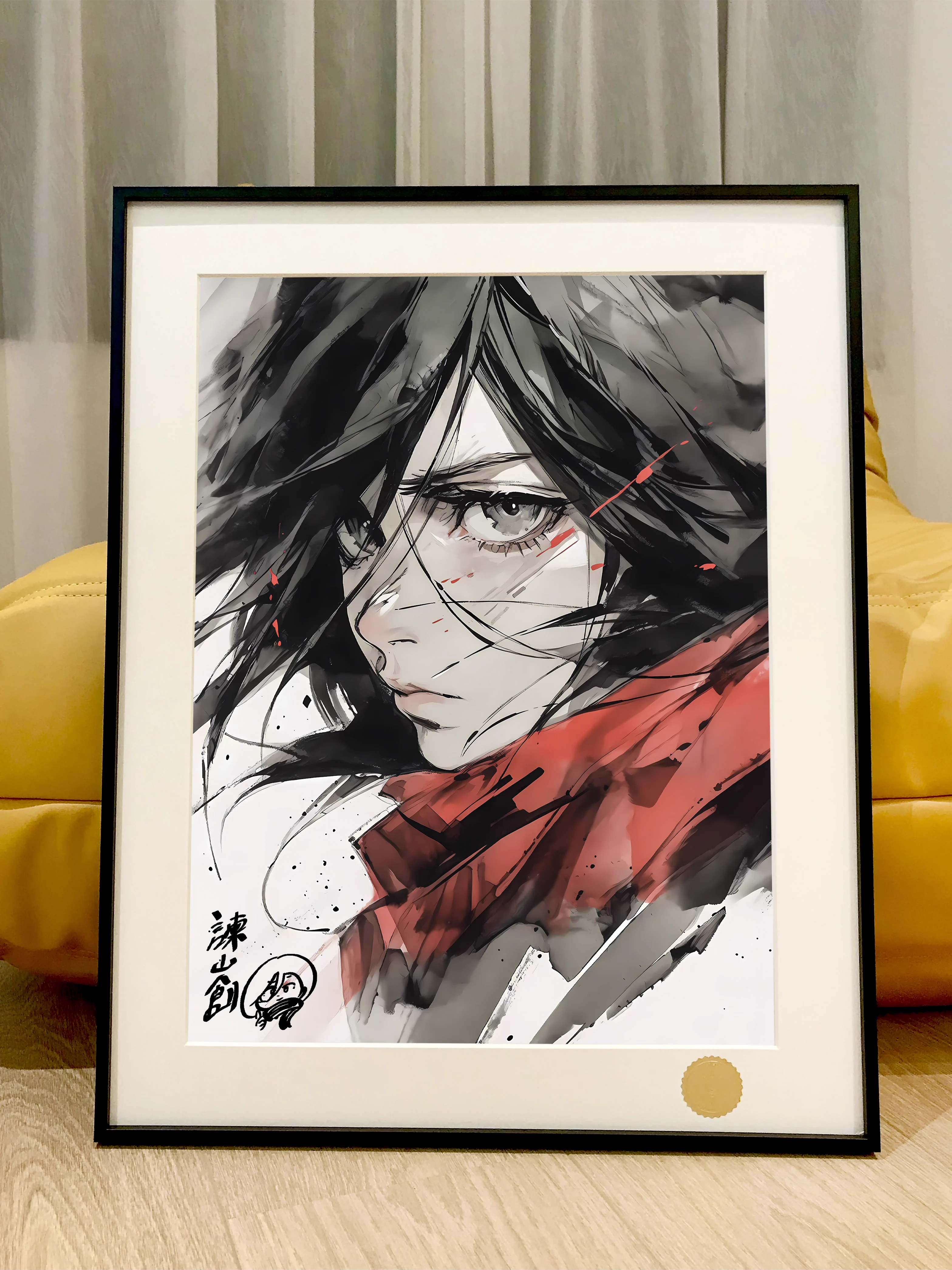 【Pre-sale】Decorative Painting of Mikasa·Ackerman-Attack on Titan-XingKong Studio
