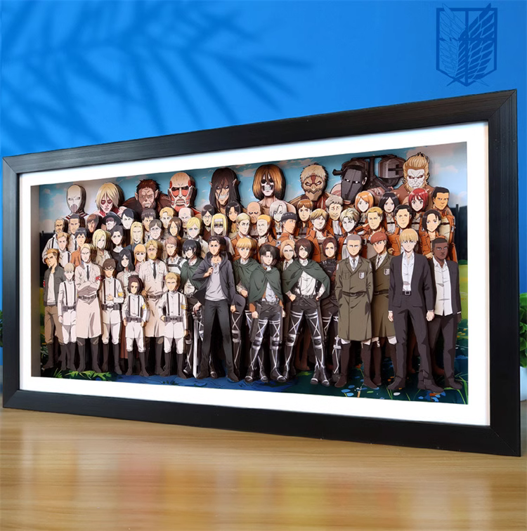 【In stock】Decorative Painting of Whole Characters-Attack on Titan-KALA HOME