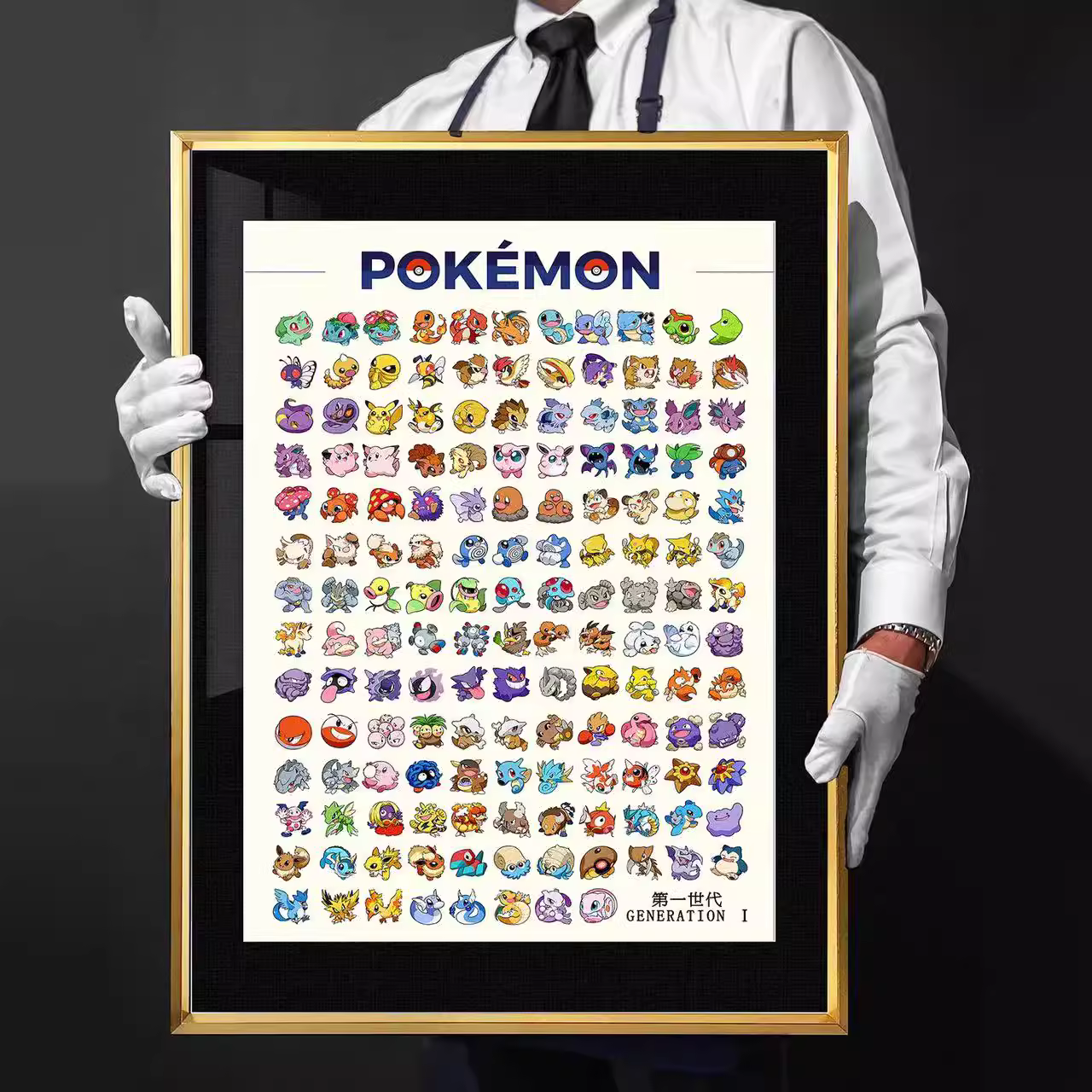 【In stock】Decorative Painting of Generation 1 of Pokemon-Billion Birds Studio