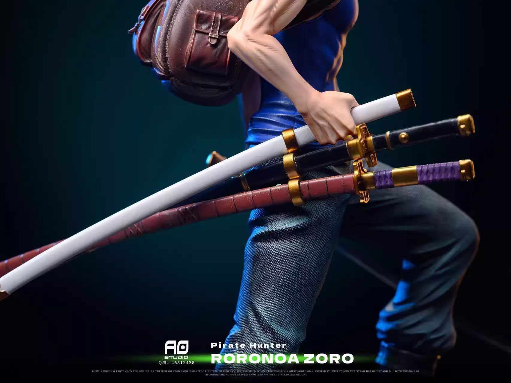 【Last one】POP / 1/6 Scale Pirate Hunter Zoro-AO Studio