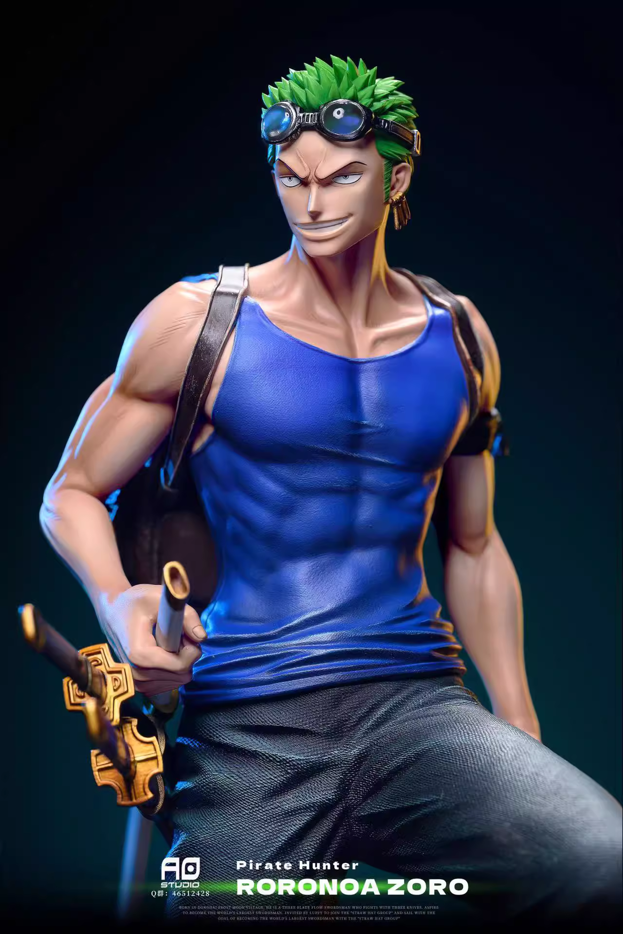 【Last one】POP / 1/6 Scale Pirate Hunter Zoro-AO Studio