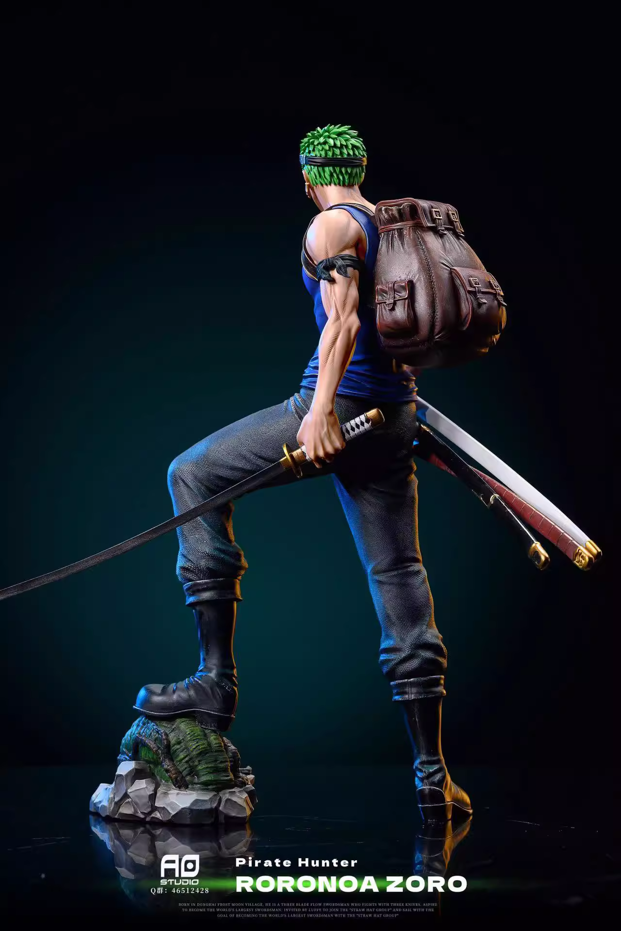 【Last one】POP / 1/6 Scale Pirate Hunter Zoro-AO Studio