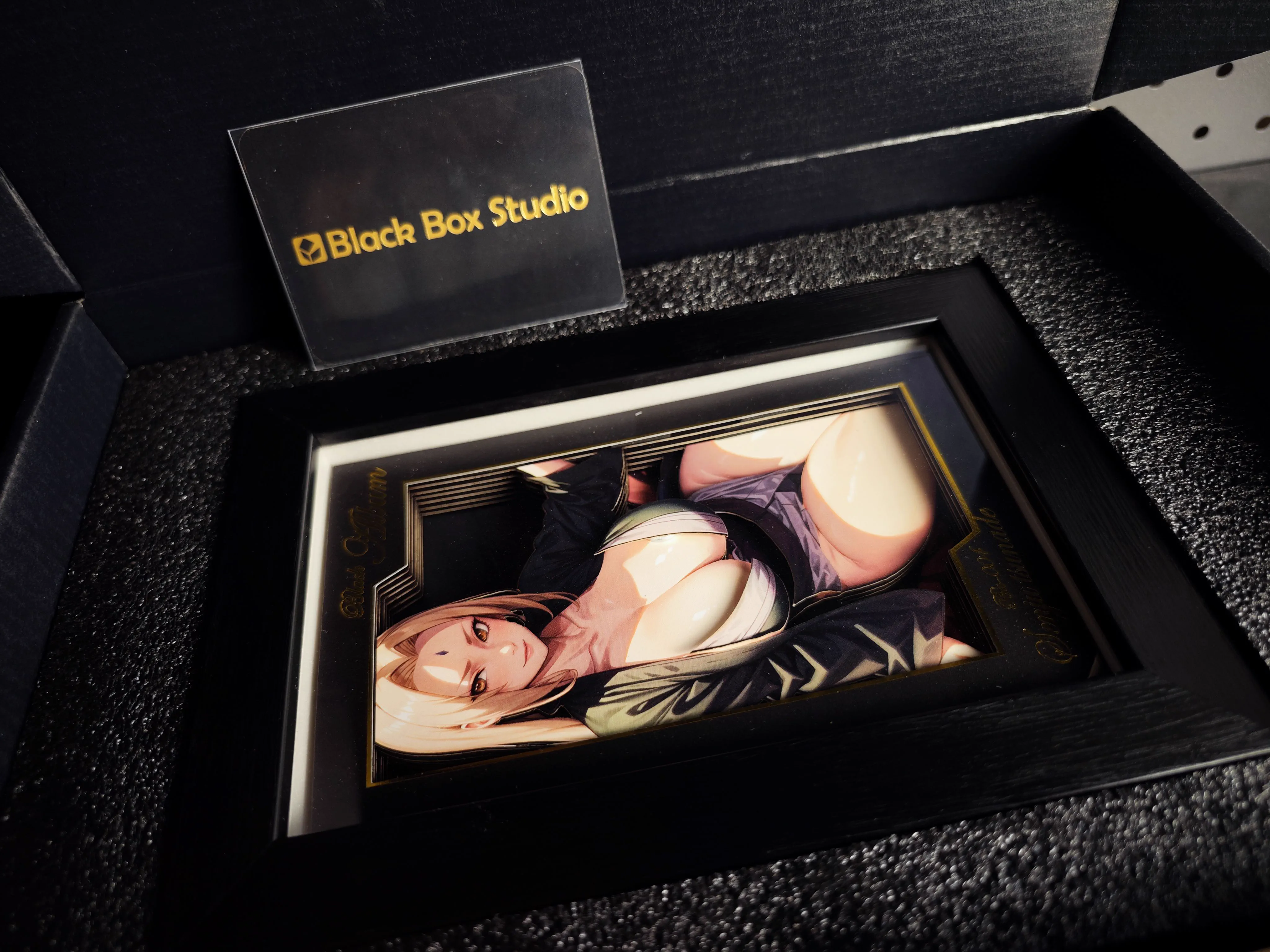 【In stock】Decorative Frame of BA-004 Tsunade-Black Box Studio