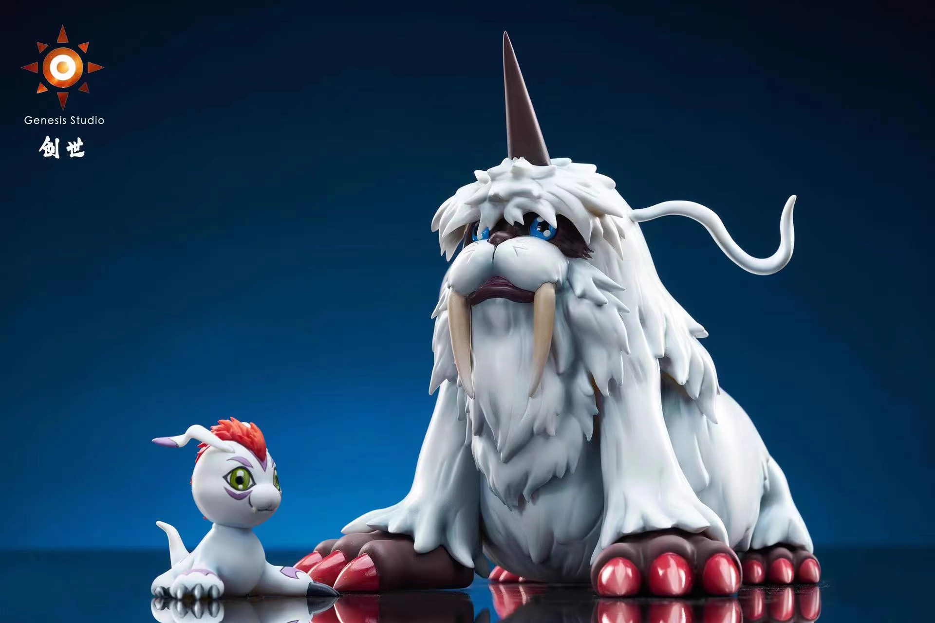 【Sold out】Ikkakumon & Gomamon-Digimon Adventure-Genesis Studio