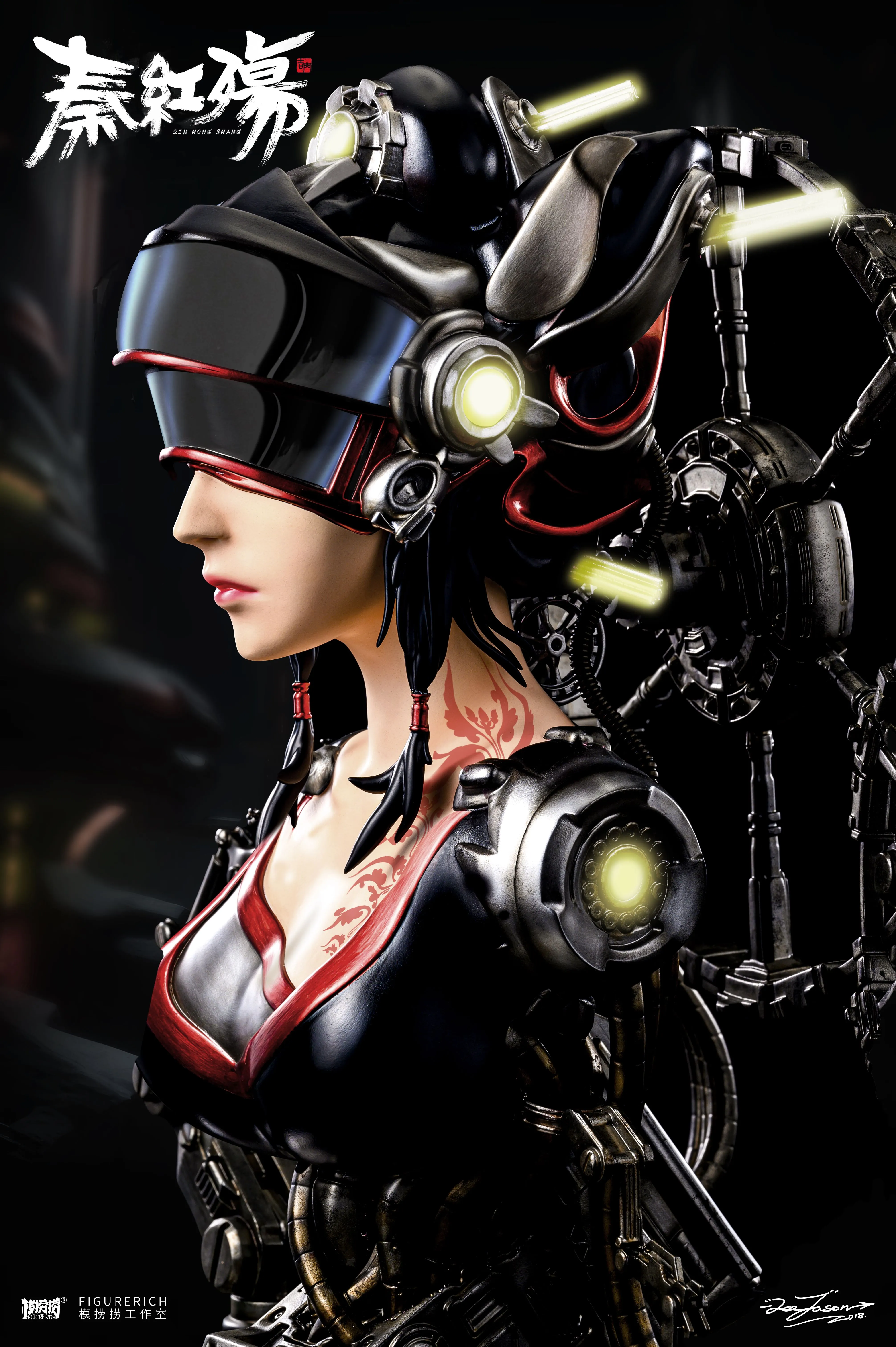 【Pre-sale】1/1 Scale Bust of Qin Hongshang-Other Series-FIGURERICH Studio