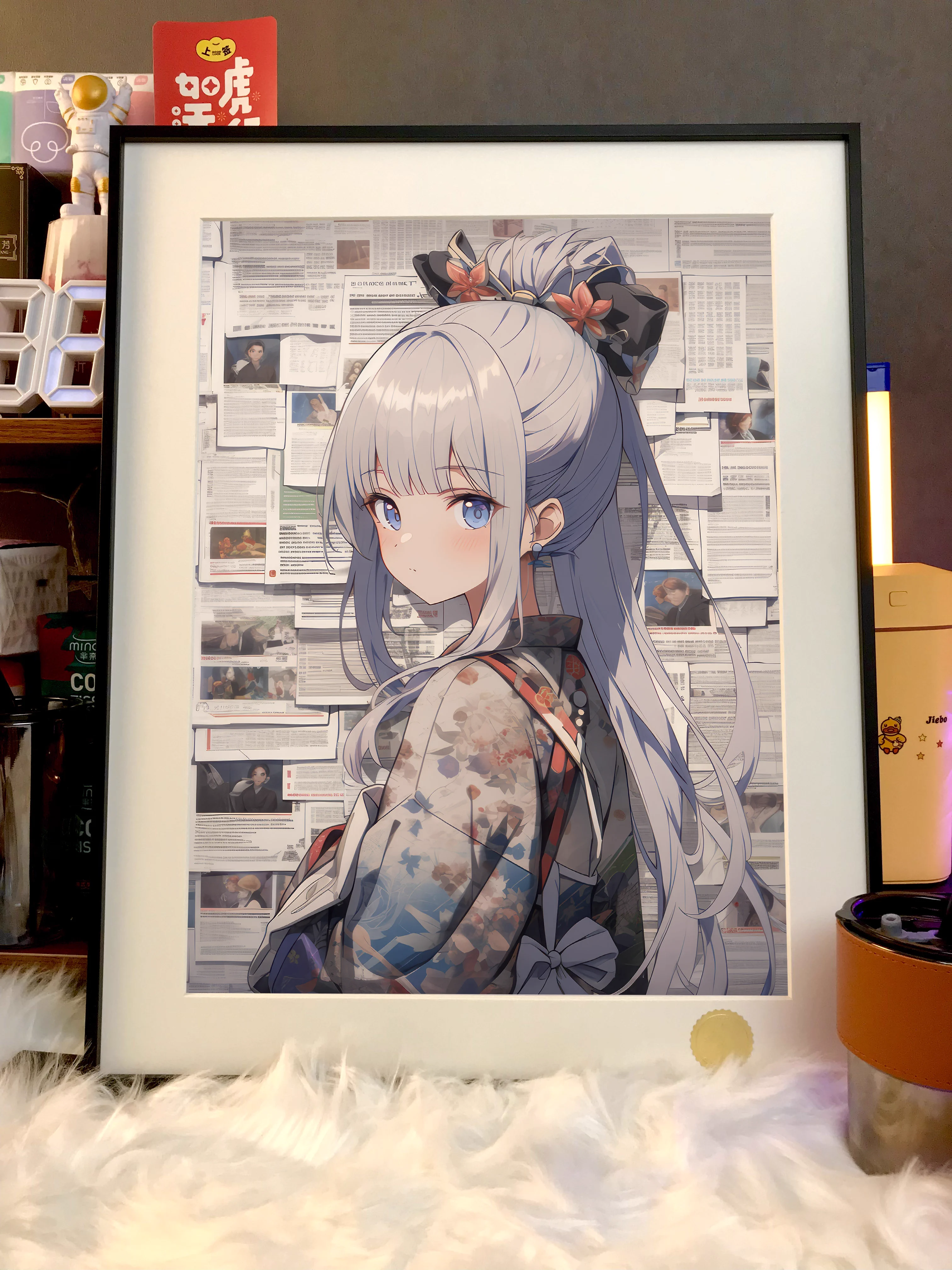 【Pre-sale】Decorative Painting of Kamisato Ayaka-Genshin Impact-XingKong Studio