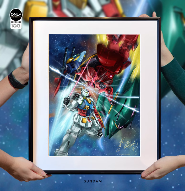 【Pre-sale】Decorative Painting of Gundam 0079-Mystical Art Studio