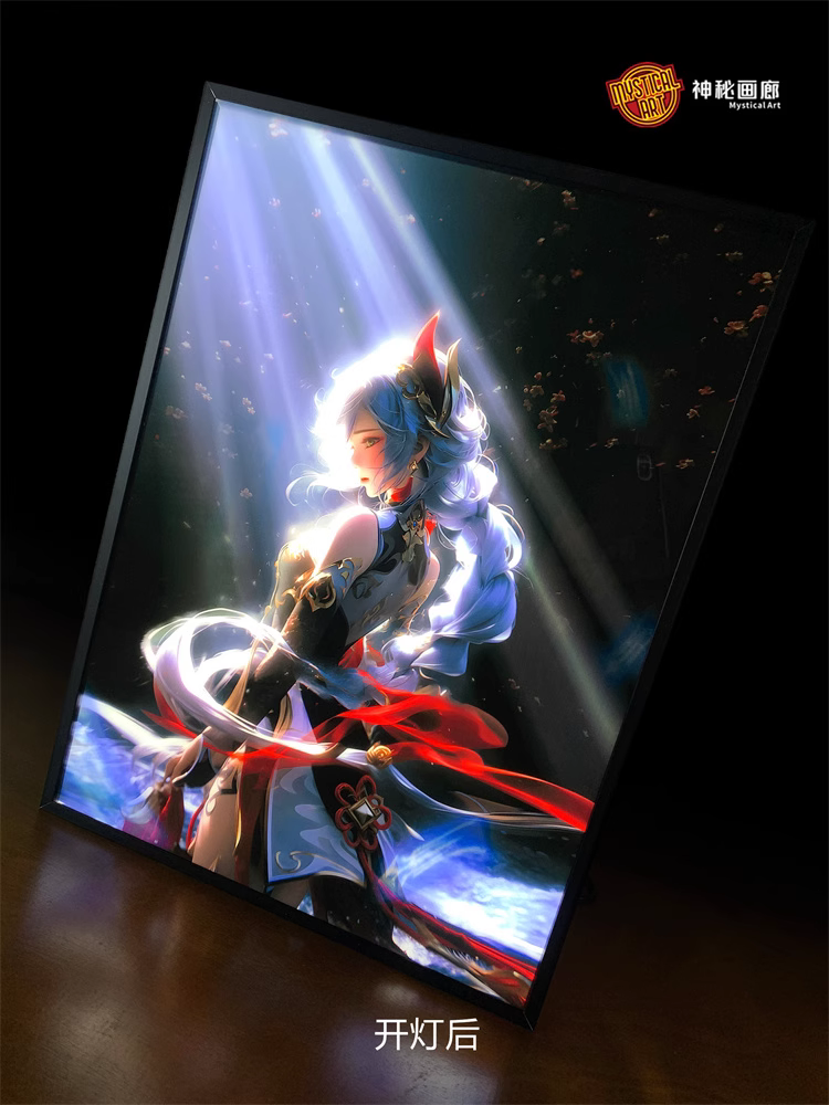 【Pre-sale】Decorative Painting of Desktop Art Series Shenhe-Genshin Impact-Mystical Art Studio