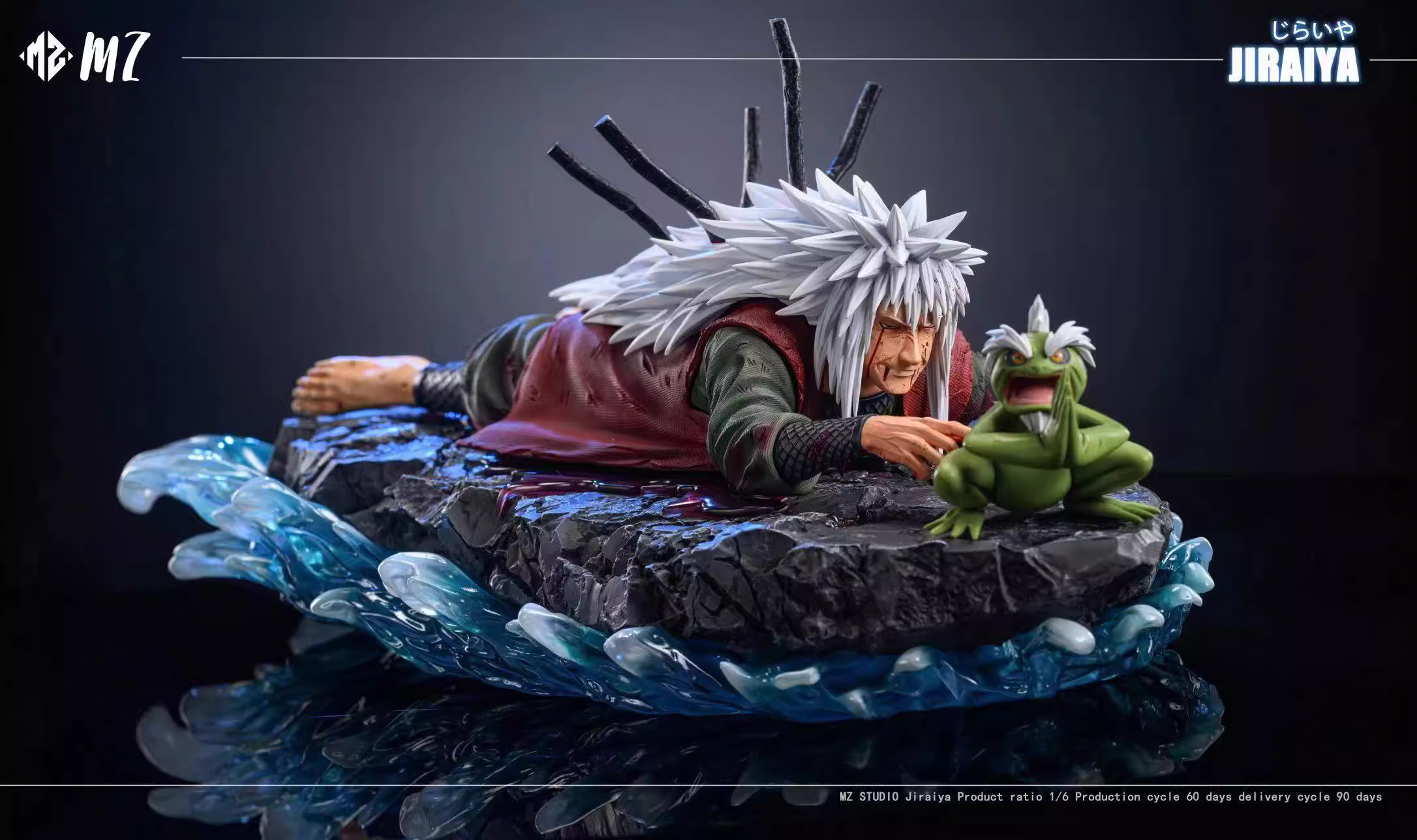【Sold out】1/6 Scale Death of Jiraiya-MZ Studio
