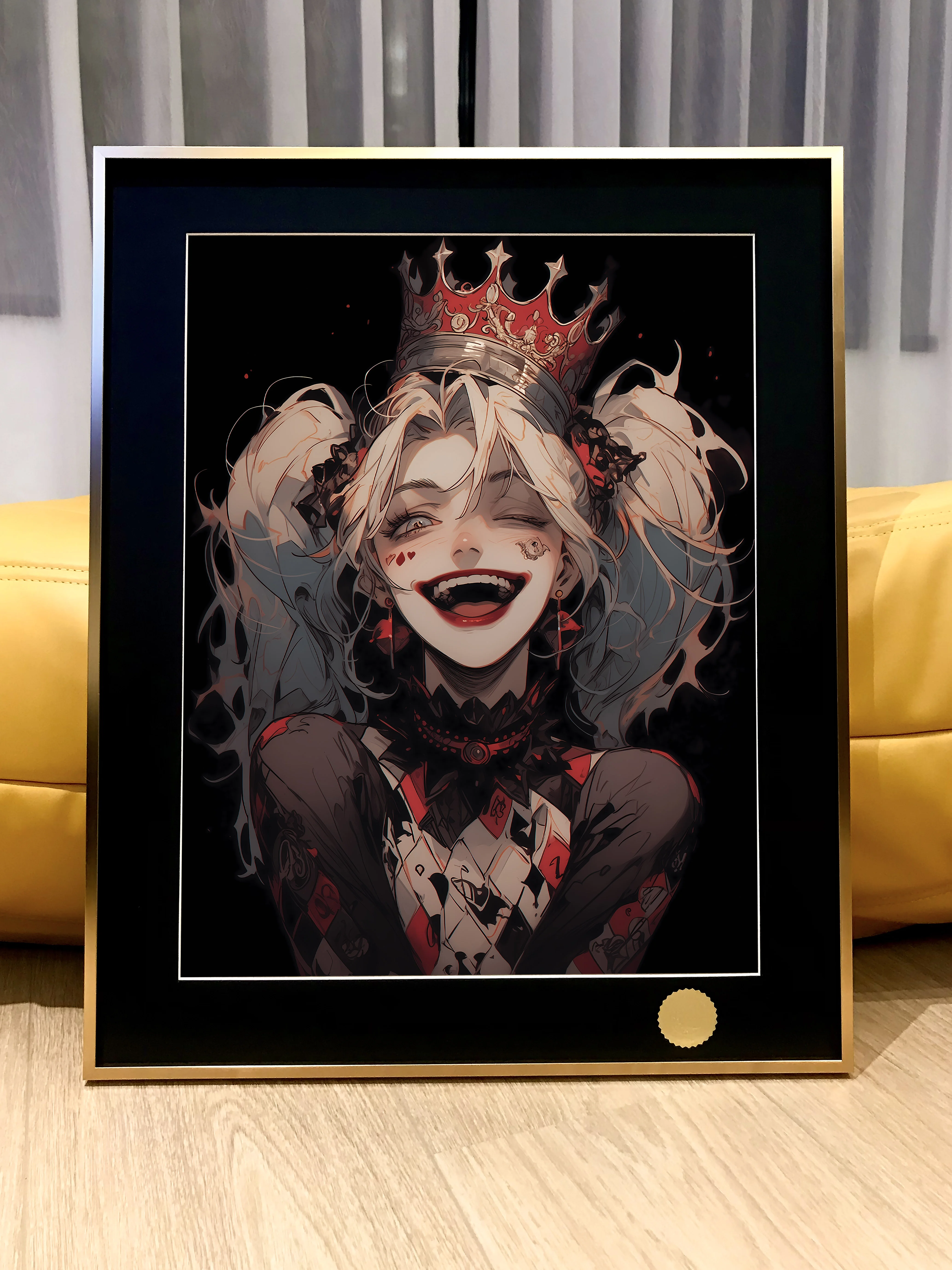 【Pre-sale】Decorative Painting of Harley Quinn-Joker-XingKong Studio