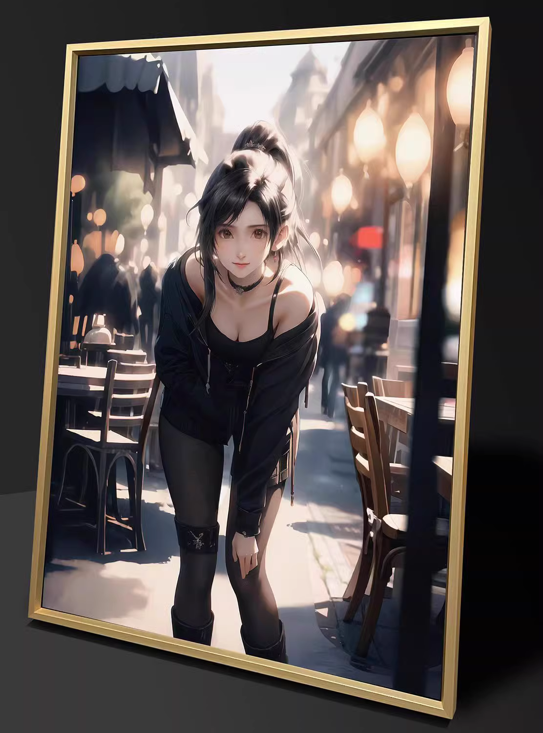 【In stock】Decorative Painting of Tifa-Final Fantasy-Billion Birds Studio