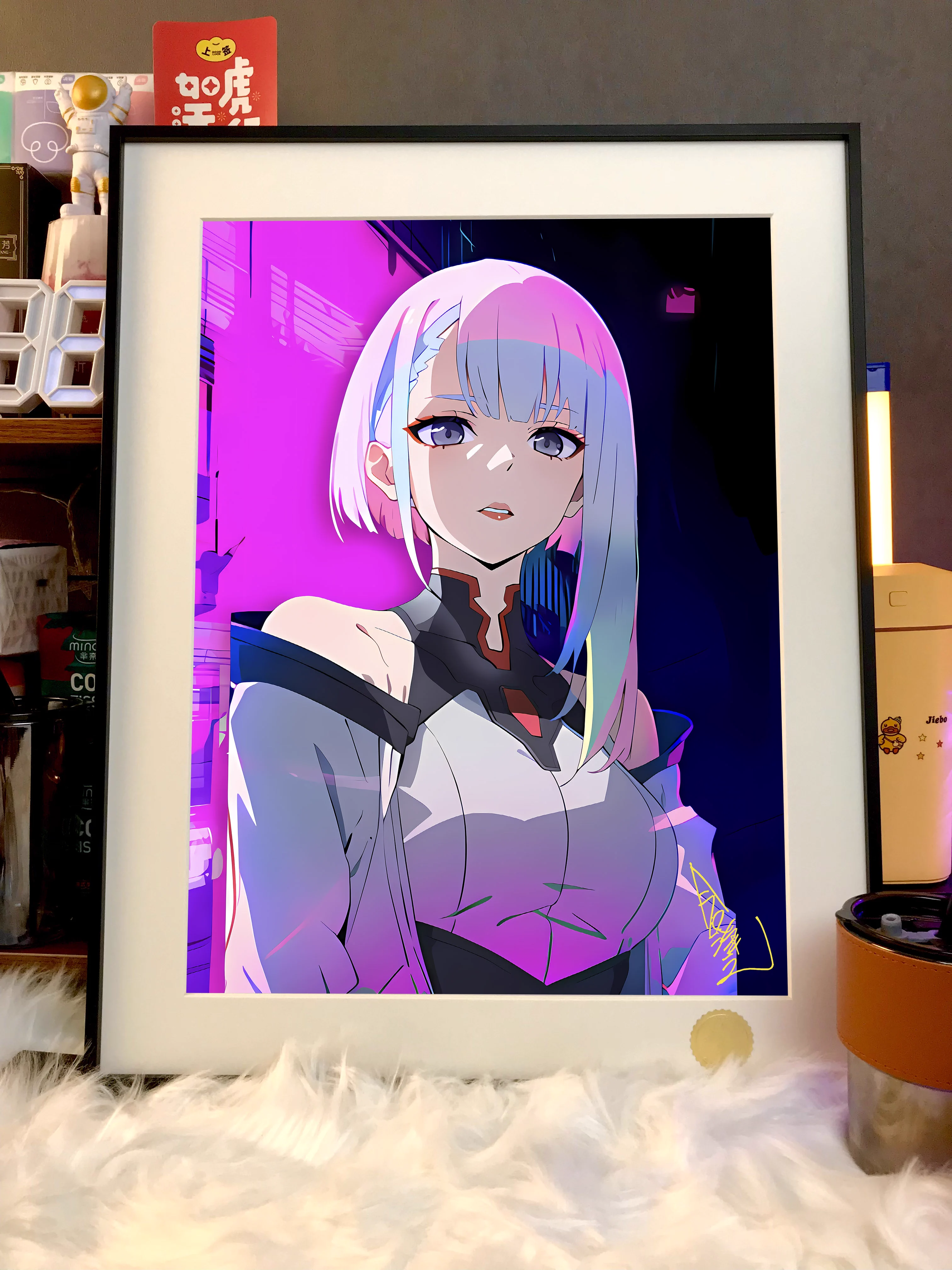 【Pre-sale】Decorative Painting of Lucy-CYBERPUNK EDGERUNNERS-XingKong Studio