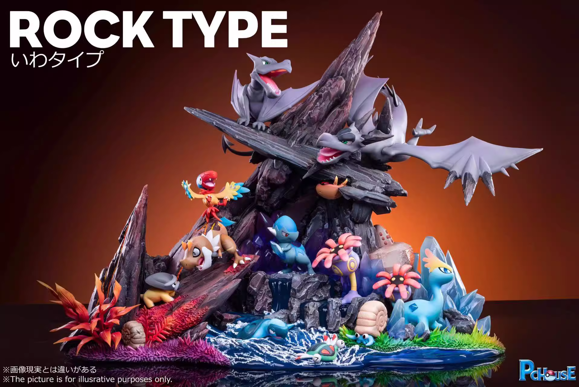 【Pre-sale】Rock type-Pokemon-PCHouse Studio