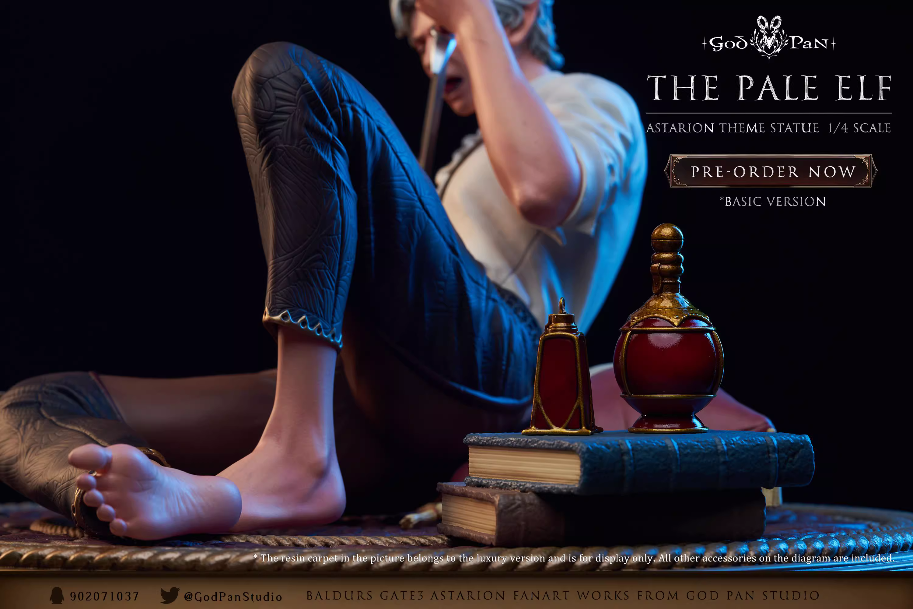 【Last one】1/4 Scale Blood Man-Baldur's Gate 3-God Pan Studio