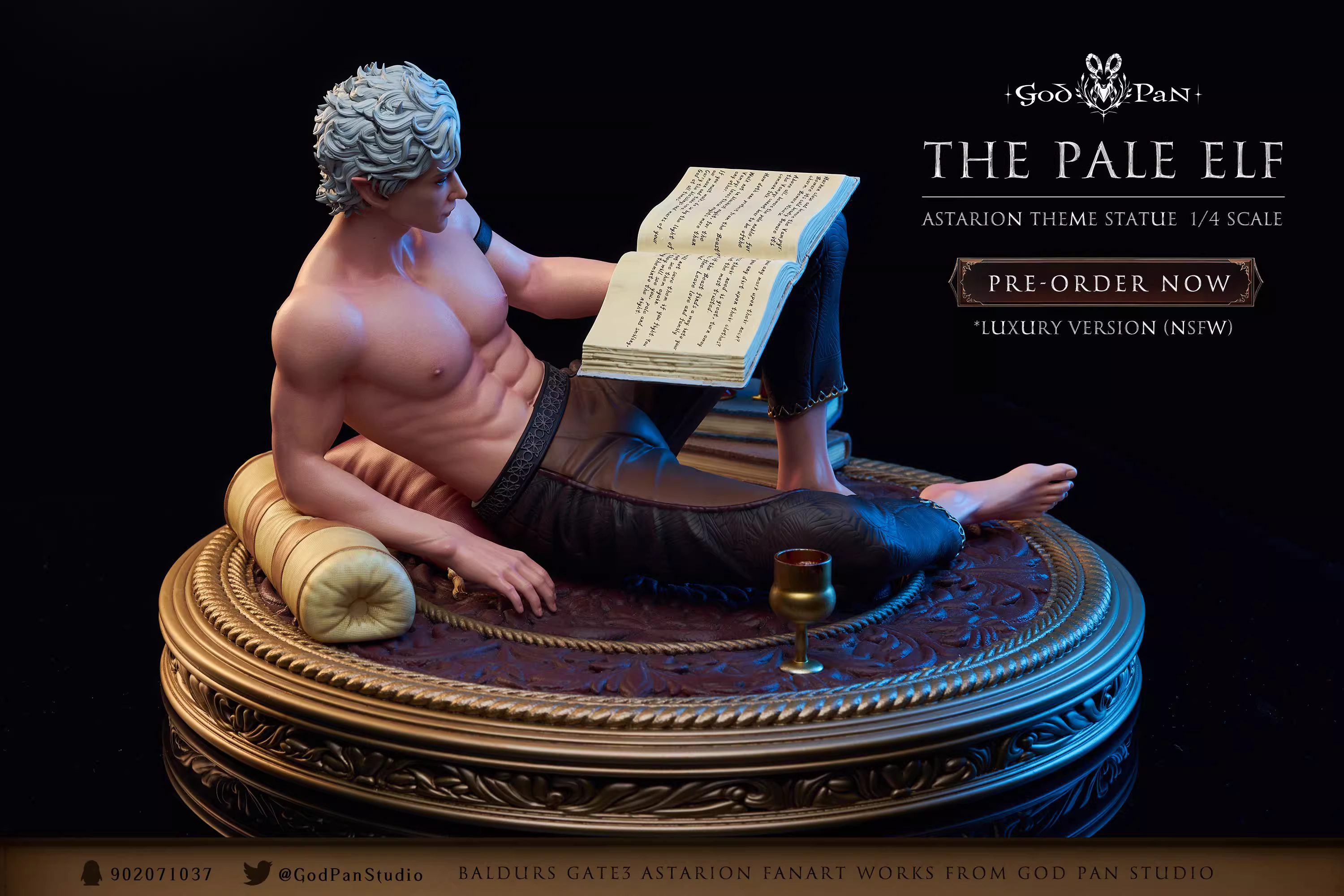 【Last one】1/4 Scale Blood Man-Baldur's Gate 3-God Pan Studio
