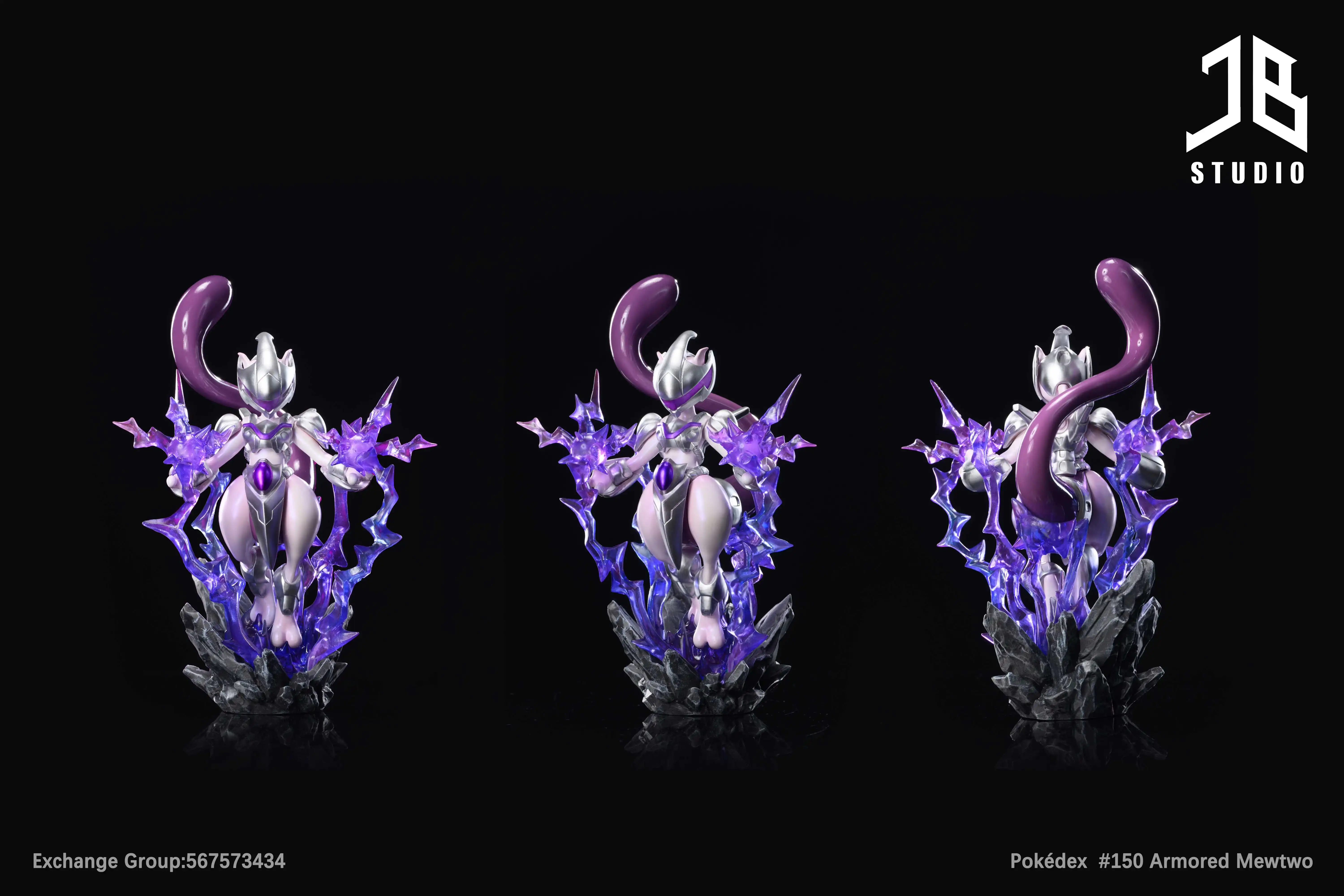 【Pre-sale】1/20 Scale Mewtwo-Pokemon-JB Studio