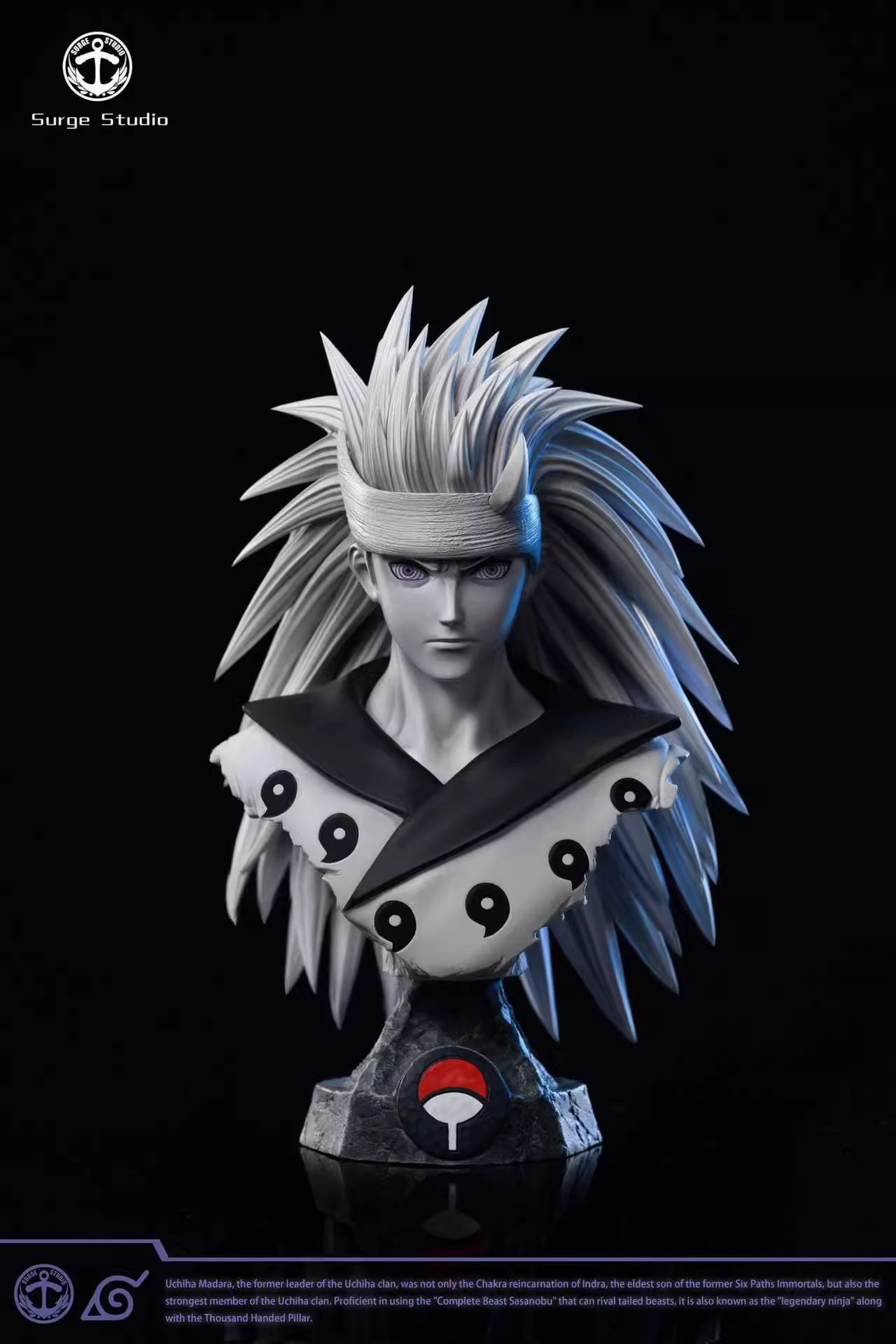 【Pre-sale】1/4 Scale Bust of Uchiha Madara & Uchiha Obito-Surge Studio