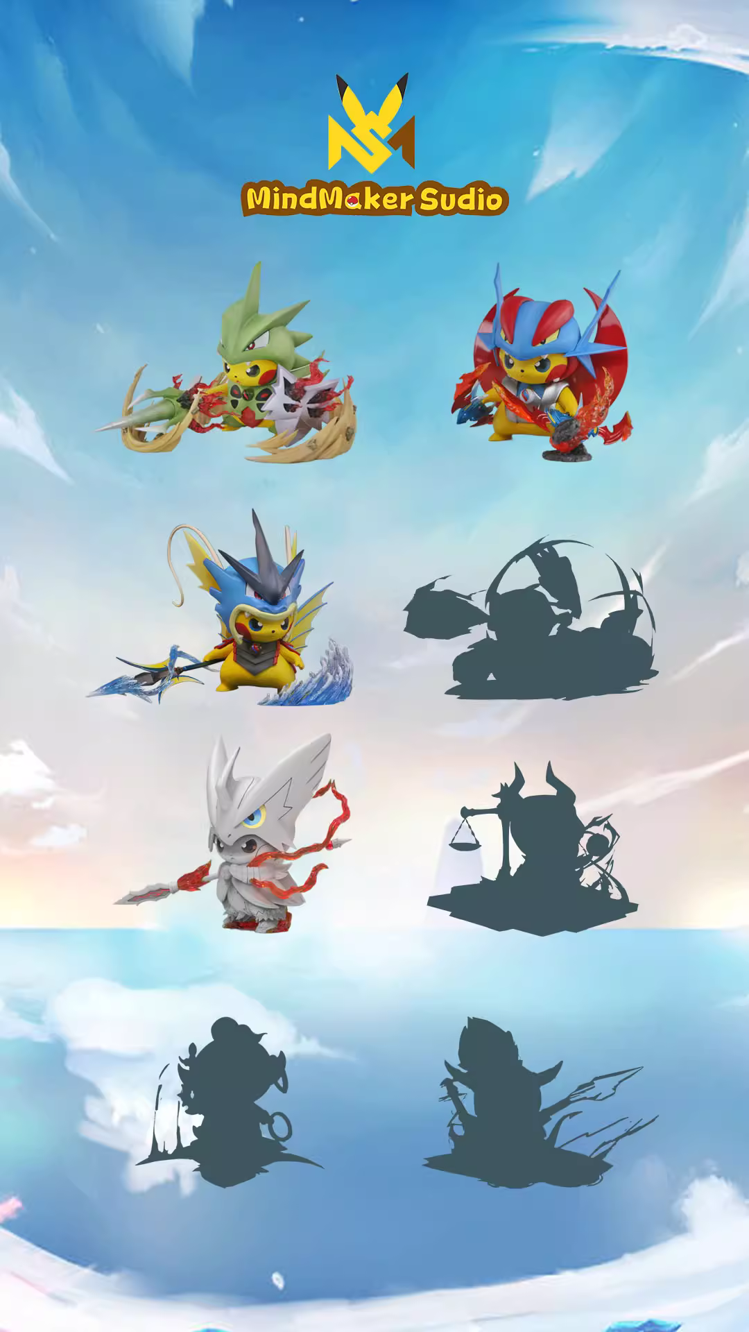 【Pre-sale】Mega Pikachu Cosplay Blaziken-Pokemon-MindMaker Studio