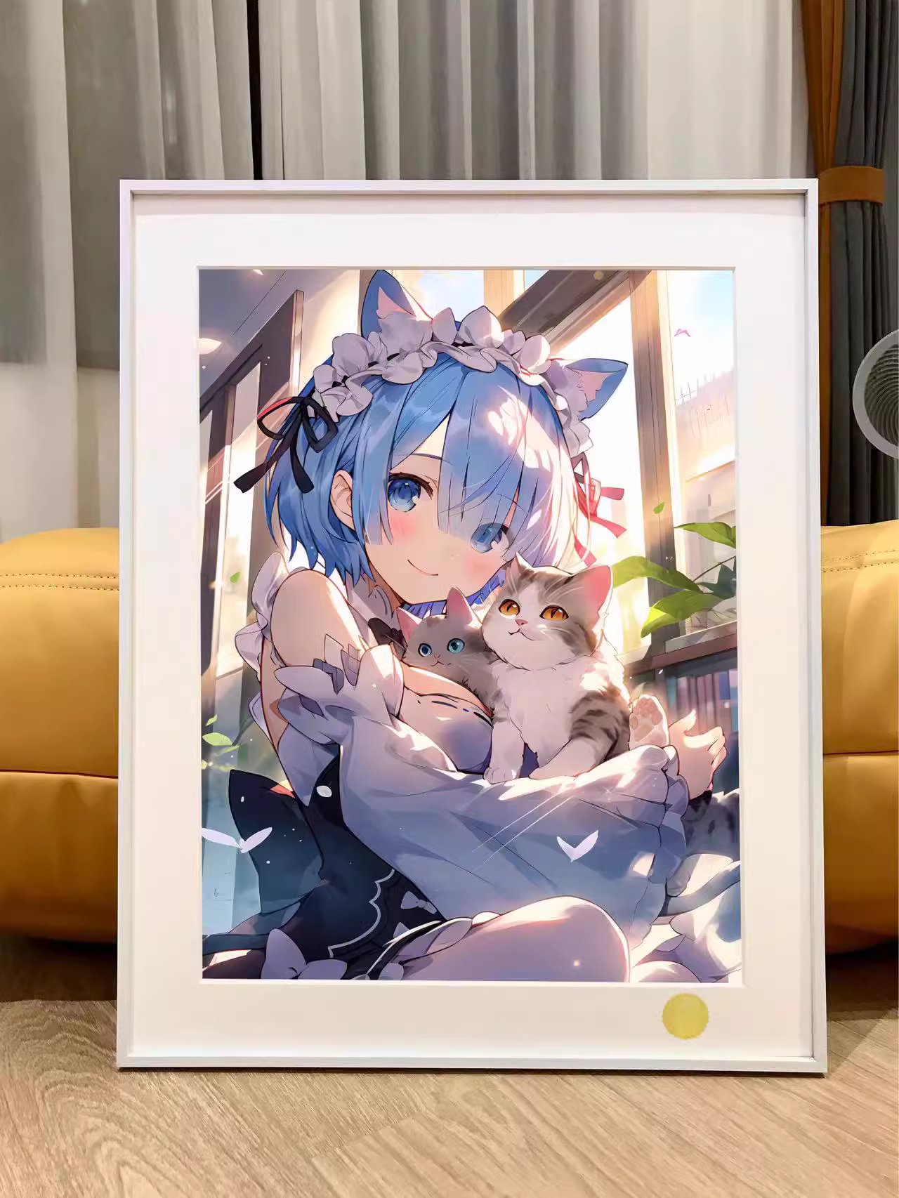 【Pre-sale】Decorative Painting of Cat Rem-Re:Starting Life From Zero in a Different World-XingKong Studio