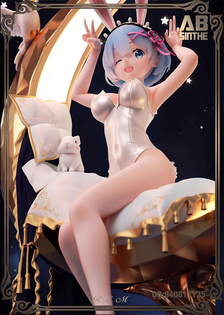【Sold out】1/6 Scale Bunny Girl Ver. Rem-Re:Starting Life From Zero in a Different World-ABsinthe Studio