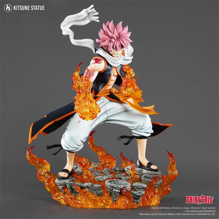 【Pre-sale】1/4 Scale Etherious • Natsu • Dragneel-Fairy Tail-Kitsune Statue
