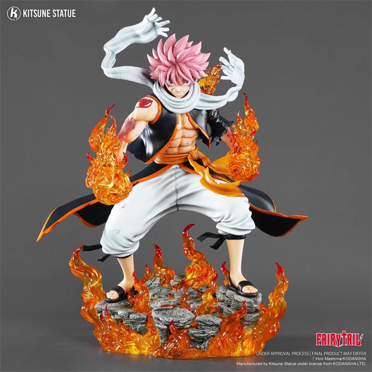 【Pre-sale】1/4 Scale Etherious • Natsu • Dragneel-Fairy Tail-Kitsune Statue