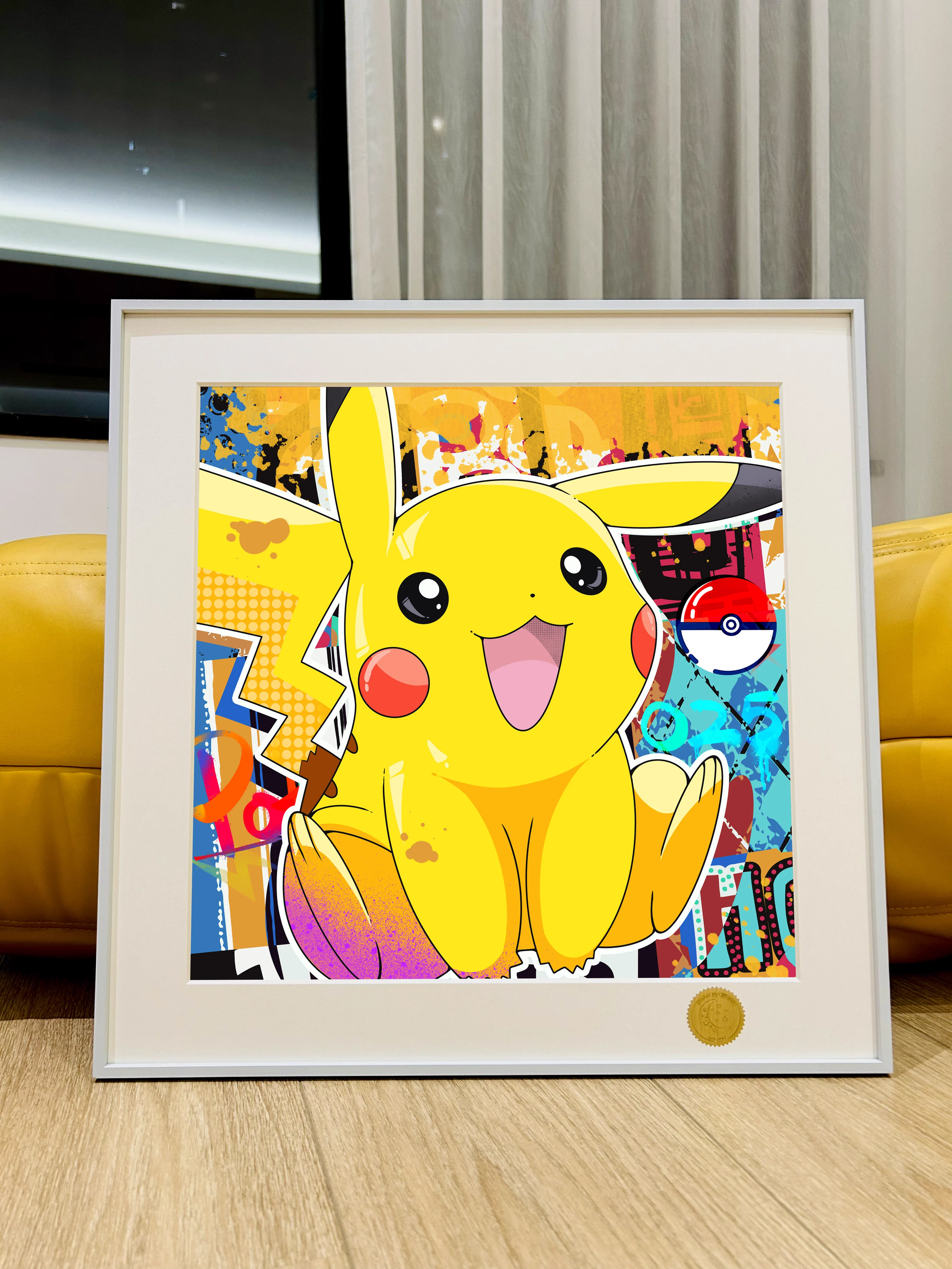 【Pre-sale】Decorative Painting of Pikachu-Pokemon-XingKong Studio