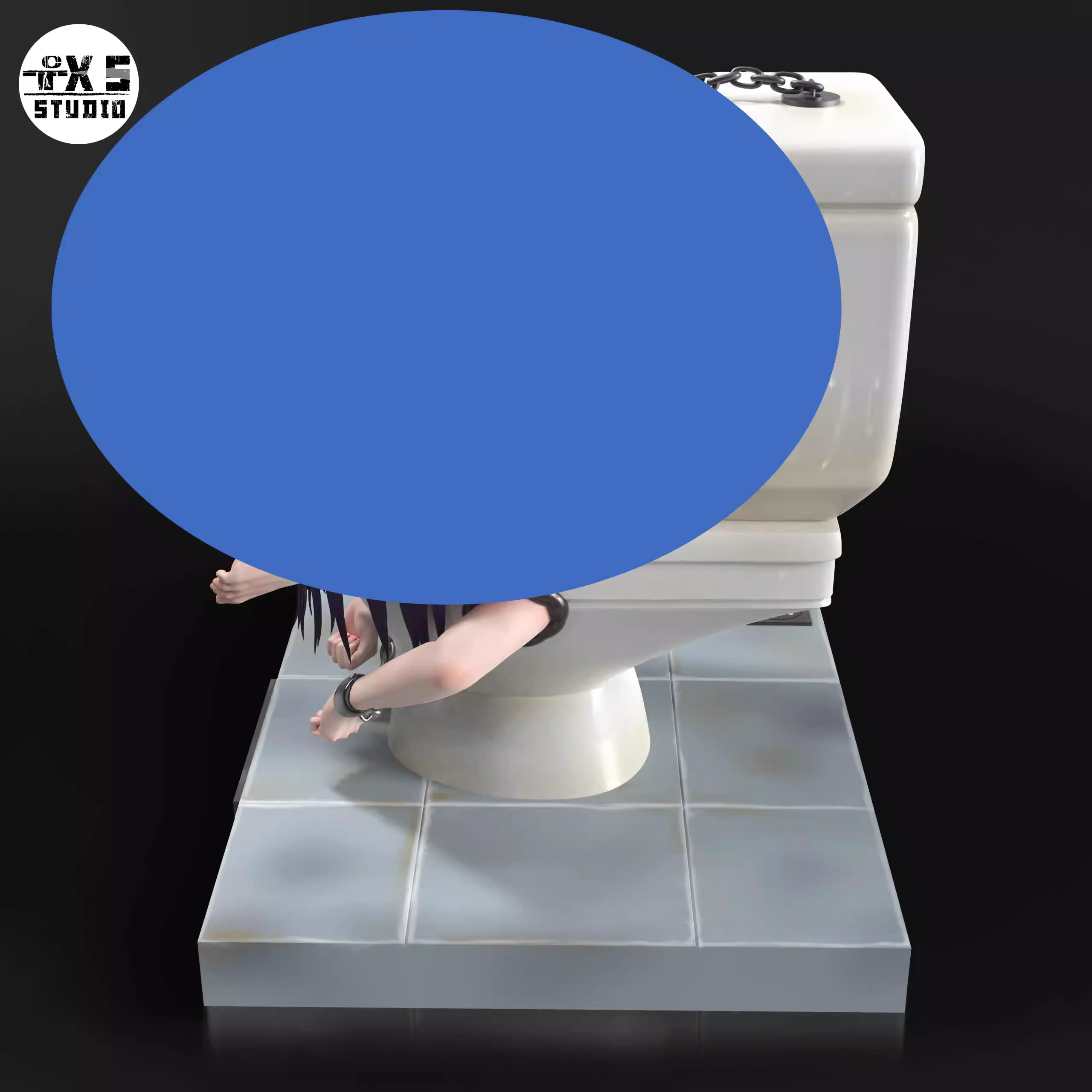 【Sold out】1/6 Scale Toilet Girl-Other series-T.X.S Studio